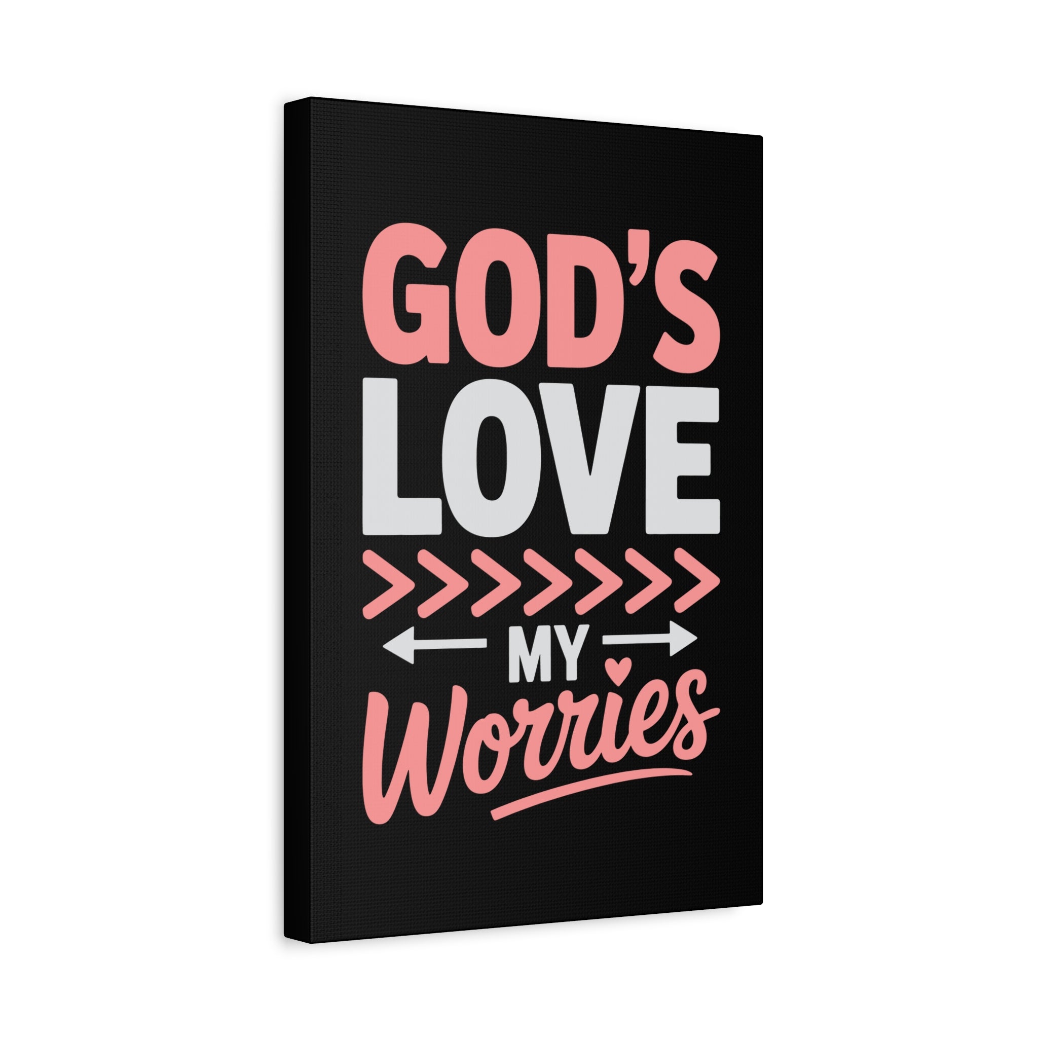 Inspirational Canvas Wall Art, Home Decor, Christian Gift, Motivational Wall Art, Stress Relief Decor, Housewarming Gift