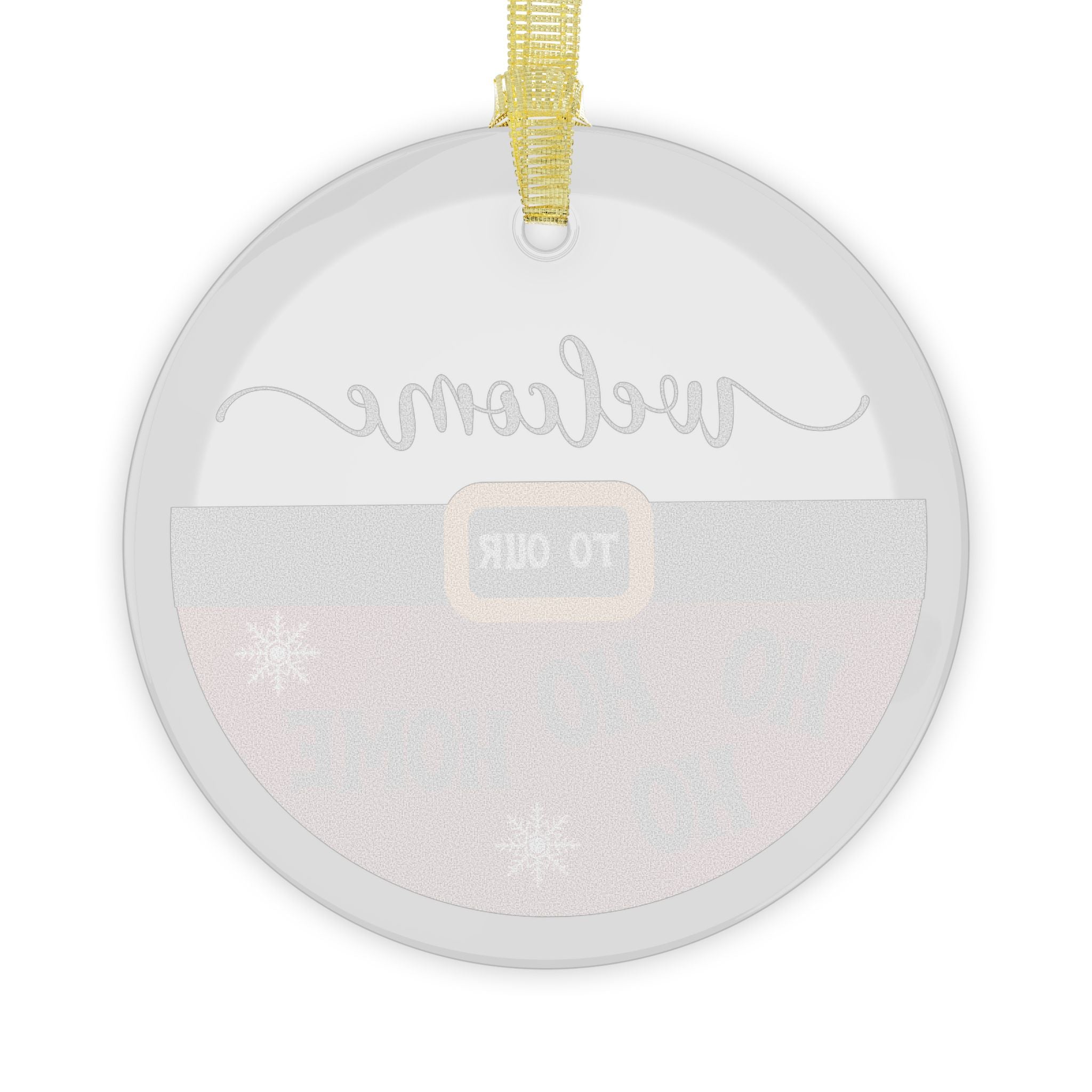 Festive Glass Ornaments for Holiday Decor | Welcome to Our Home | Christmas Tree Ornaments, Gift Tags, Seasonal Decorations, [...]