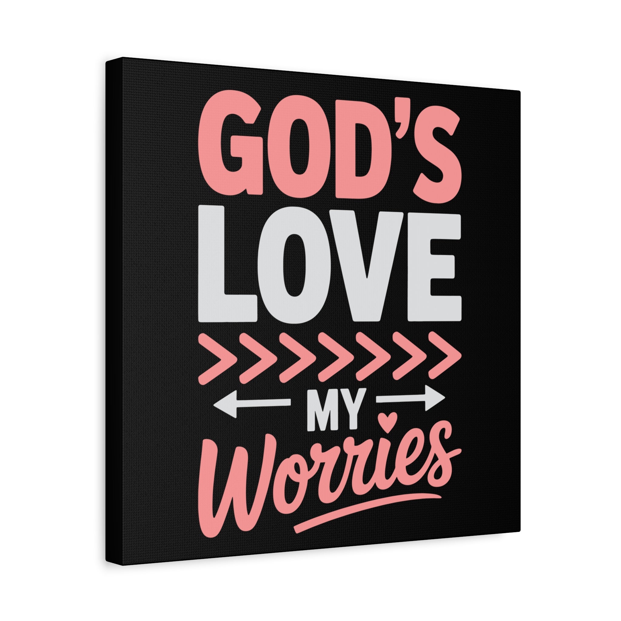 Inspirational Canvas Wall Art, Home Decor, Christian Gift, Motivational Wall Art, Stress Relief Decor, Housewarming Gift