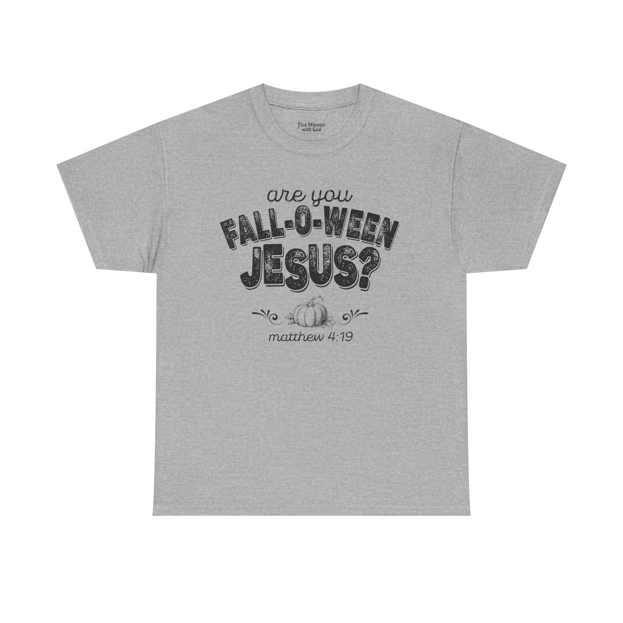 Fall-Themed Tee, Are You Fall-O-Ween Jesus, Unisex Cotton Shirt, Funny Fall Apparel, Halloween T-Shirt, Thanksgiving Gift Ideas
