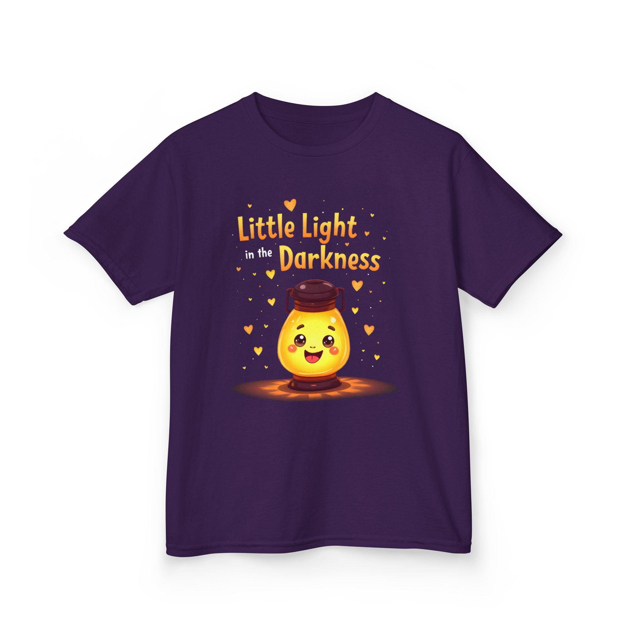 Light in the Darkness Tee - Uplifting Short Sleeve T-Shirt, Fun Gift for Kids, Brighten Their Day, Perfect for Birthdays, Encouragement, kids