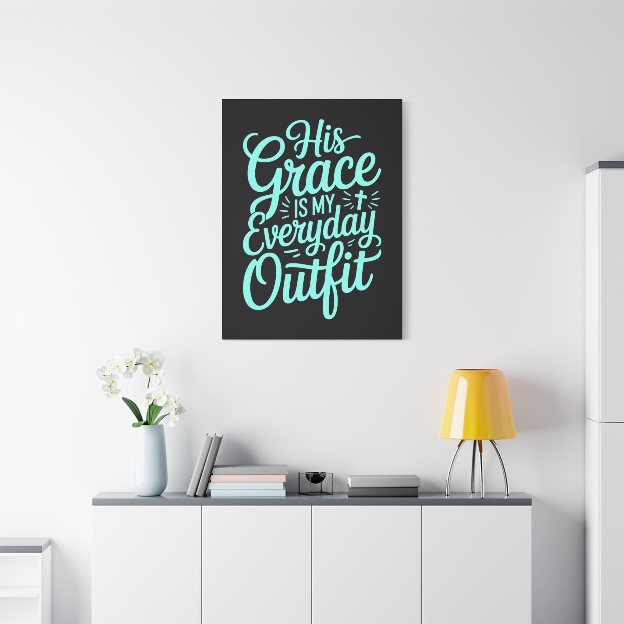 Inspirational Wall Art Canvas, Faith Decor, Religious Home Decor, Meaningful Gift, Everyday Motivation