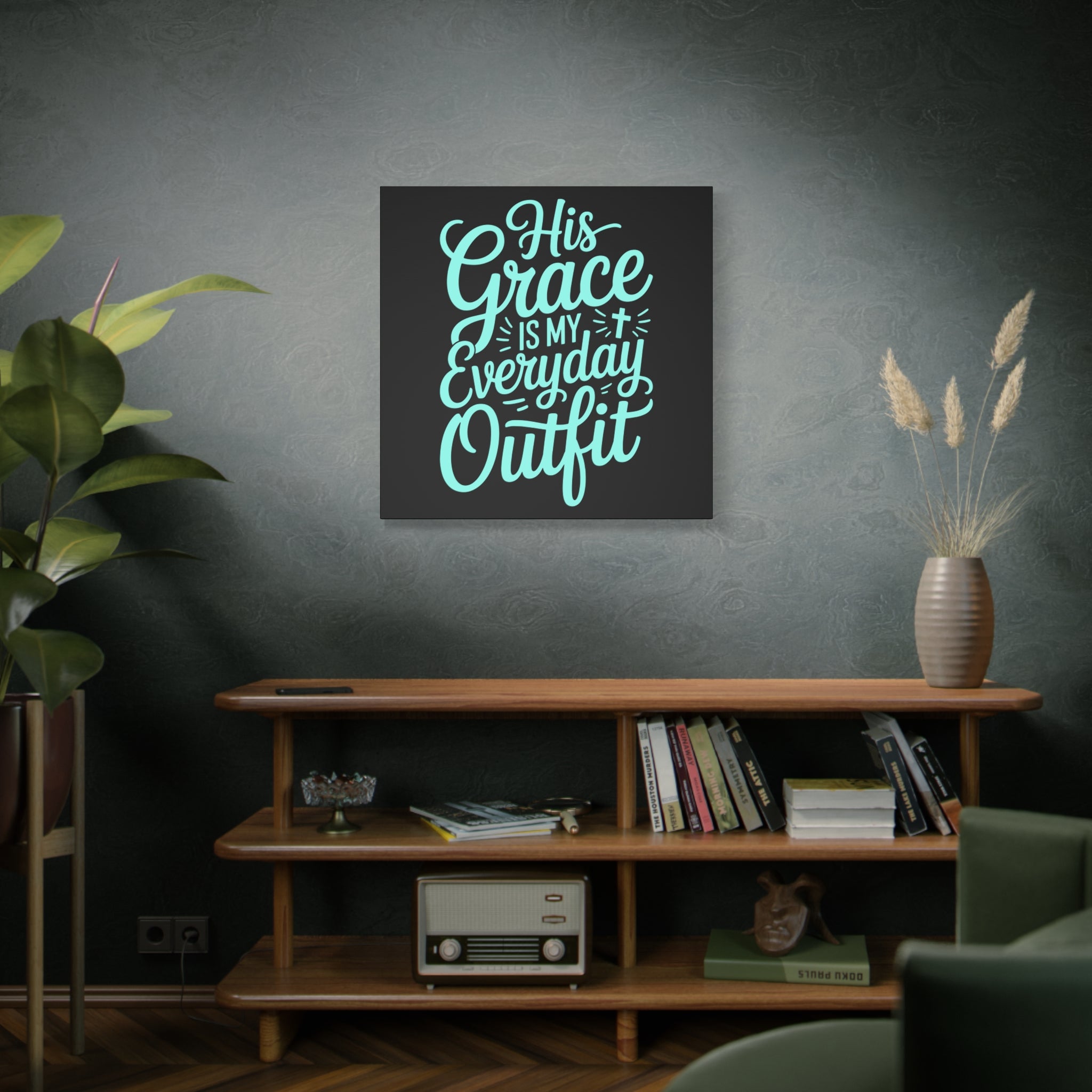 Inspirational Wall Art Canvas, Faith Decor, Religious Home Decor, Meaningful Gift, Everyday Motivation