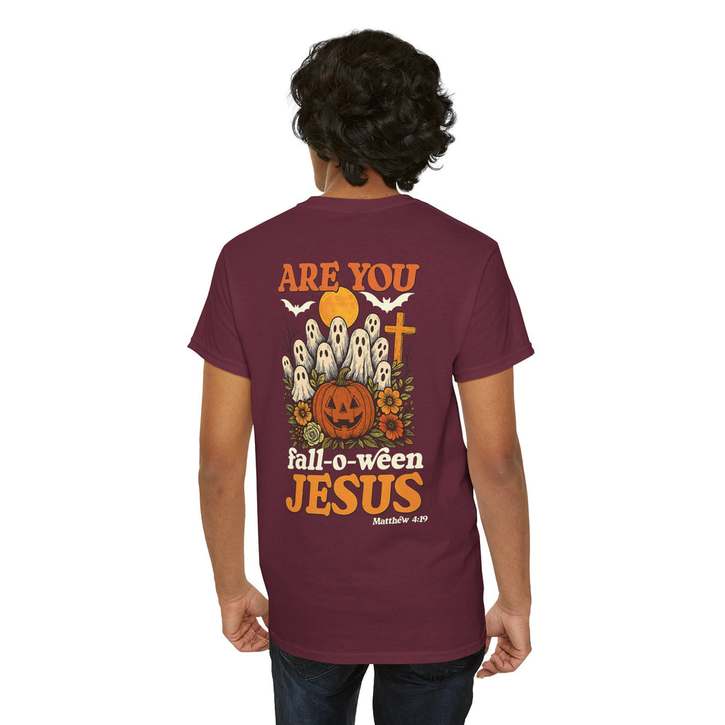 Halloween Faith Tee - Jesus is My Boo, Unisex T-Shirt for Halloween, Christian Halloween Shirt, Gift for Christian Friends, Spooky [...]