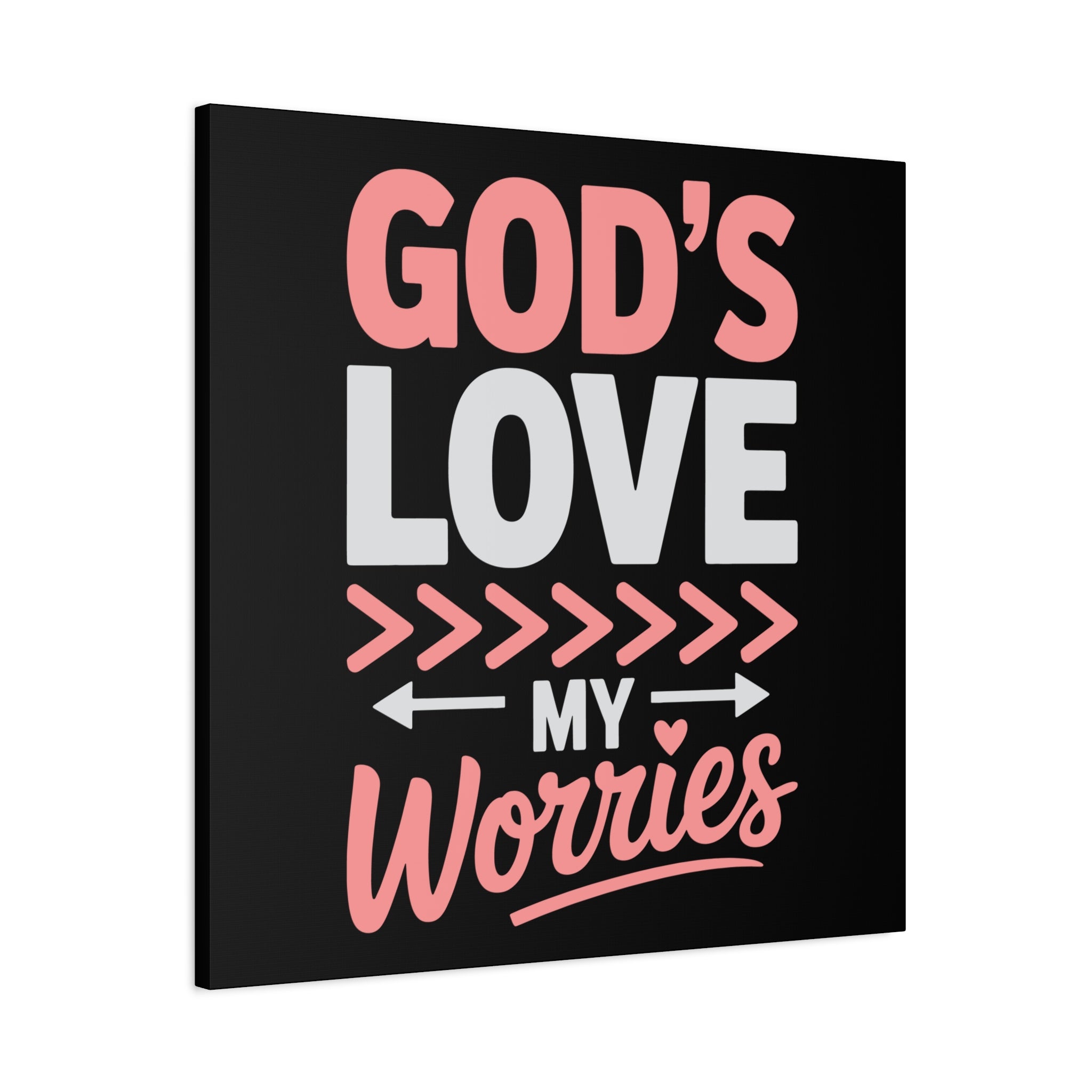 Inspirational Canvas Wall Art, Home Decor, Christian Gift, Motivational Wall Art, Stress Relief Decor, Housewarming Gift
