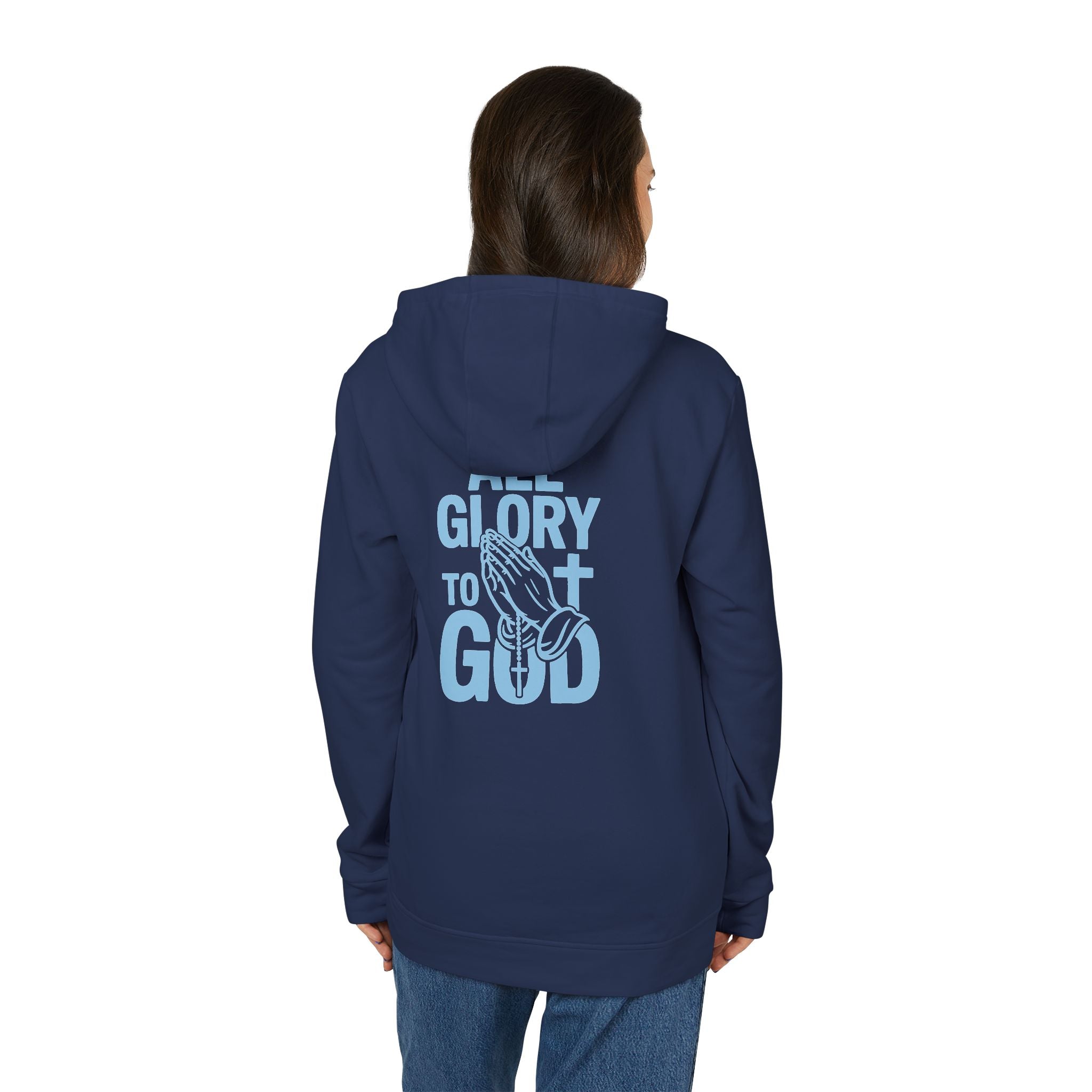 Praying Hands 'Glory to God' Hoodie