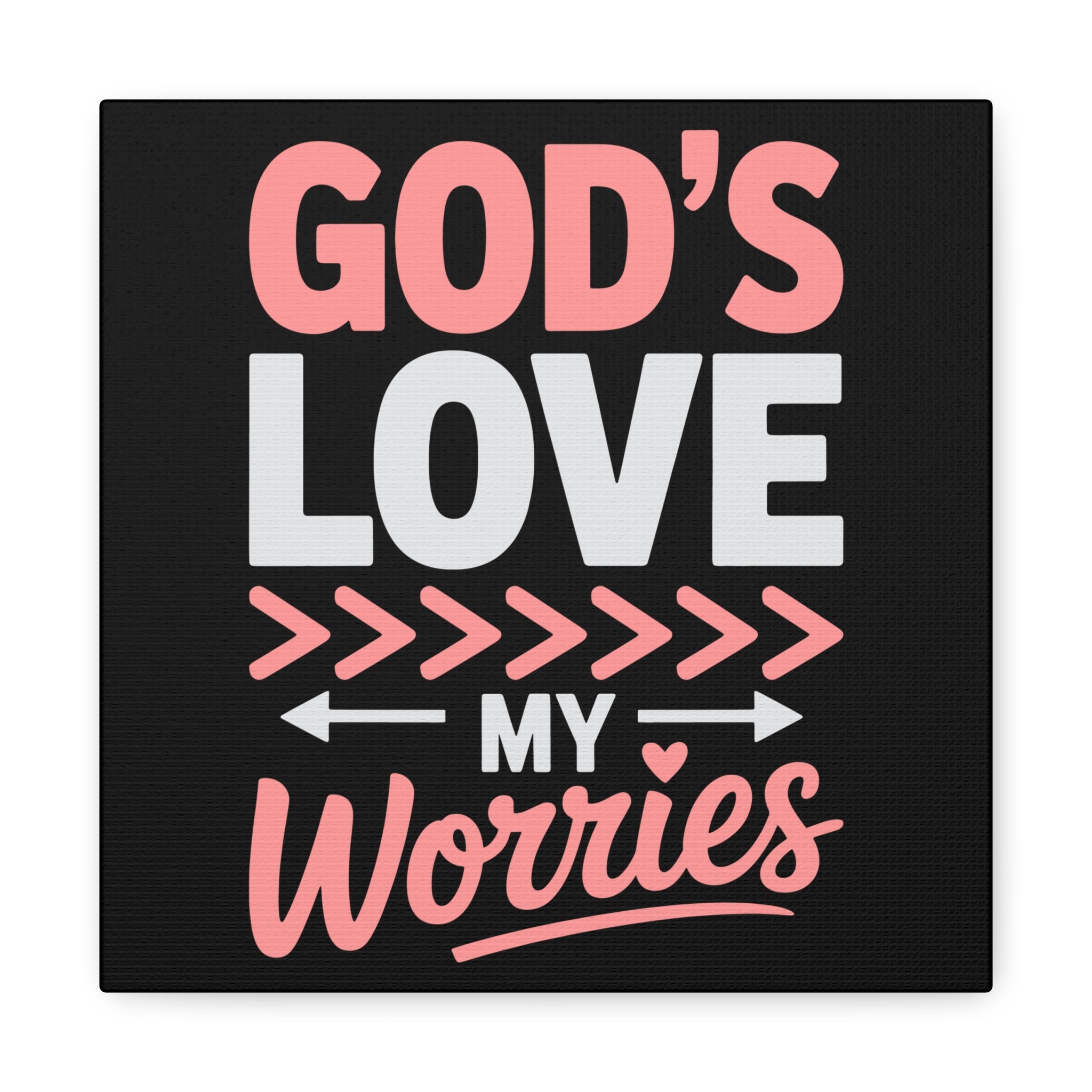 Inspirational Canvas Wall Art, Home Decor, Christian Gift, Motivational Wall Art, Stress Relief Decor, Housewarming Gift