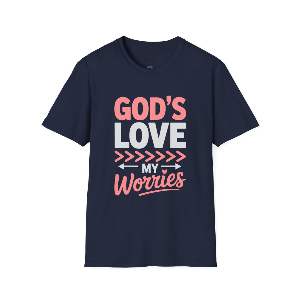 God's Love Conquers Worries T-Shirt