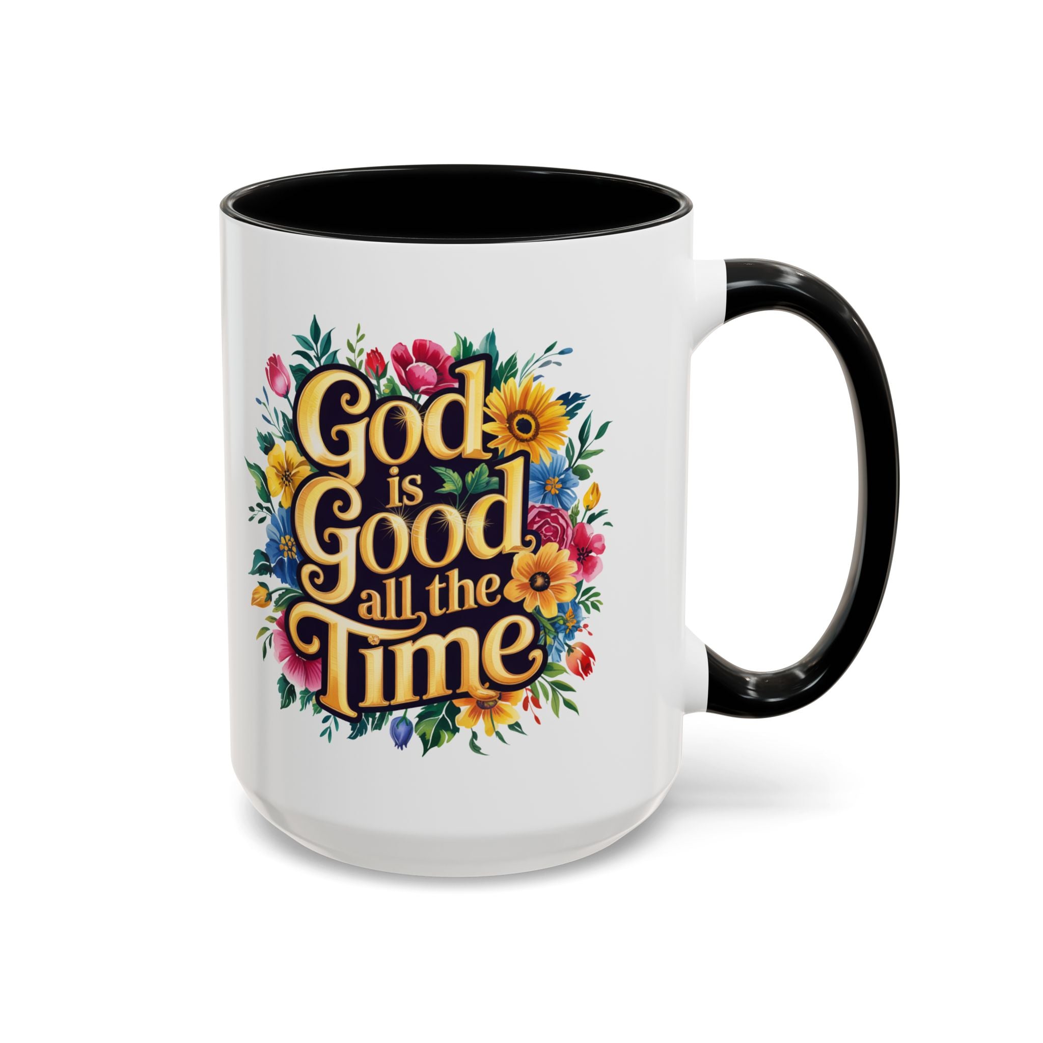 Floral Inspirational Coffee Mug - Perfect for Gifts and Home Decor, God is Good All the Time, Faith Mug, Christian Gift, Motivational [...]