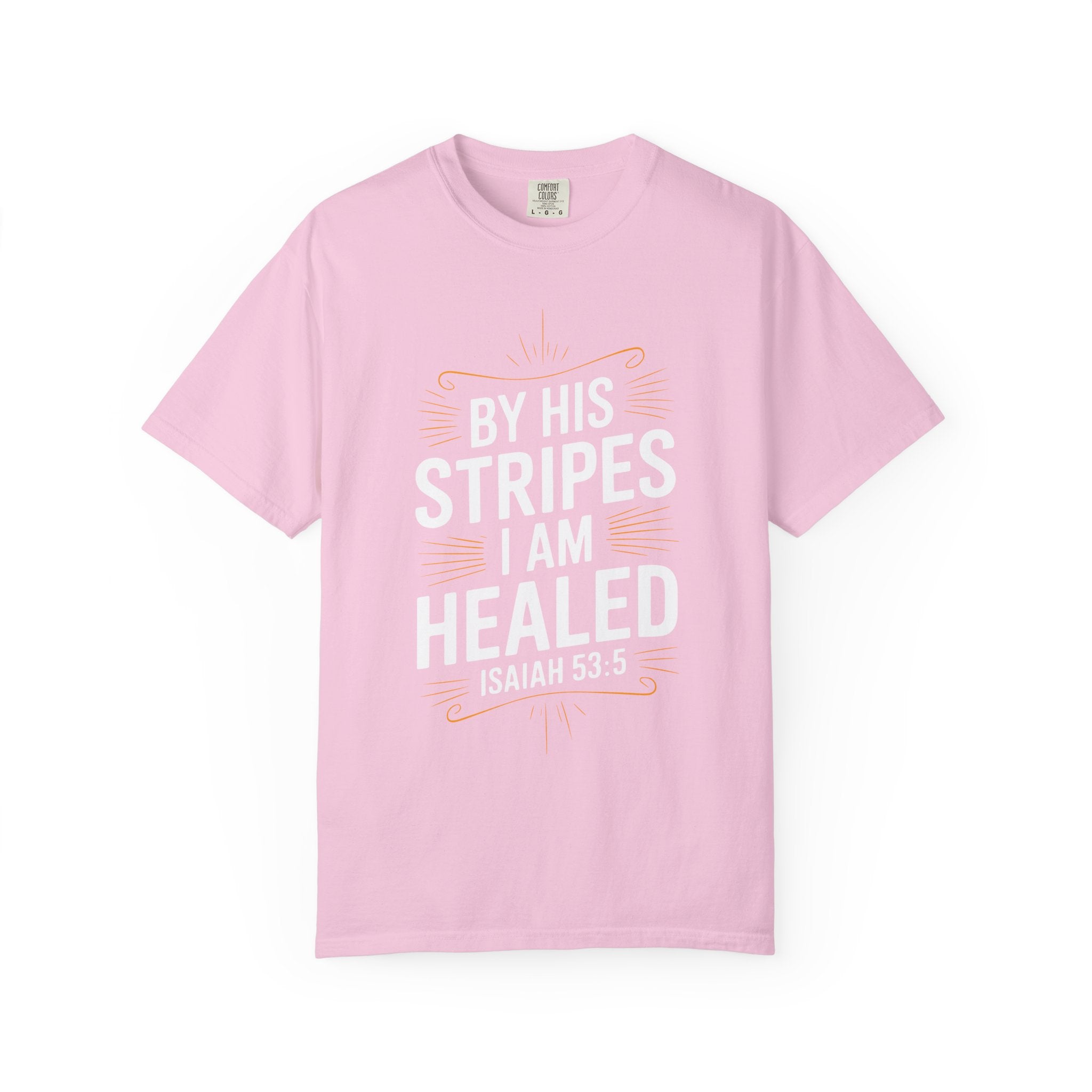 Faith-Inspired T-Shirt, Casual Wear, Christian Gift, Healing Message Shirt, Everyday Comfort Tee