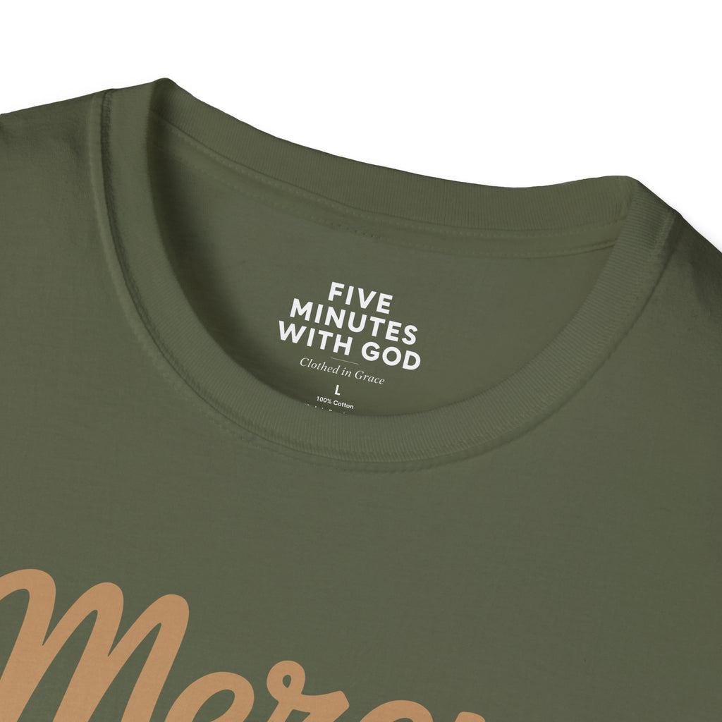Mercy Is My Morning Coffee T-shirt