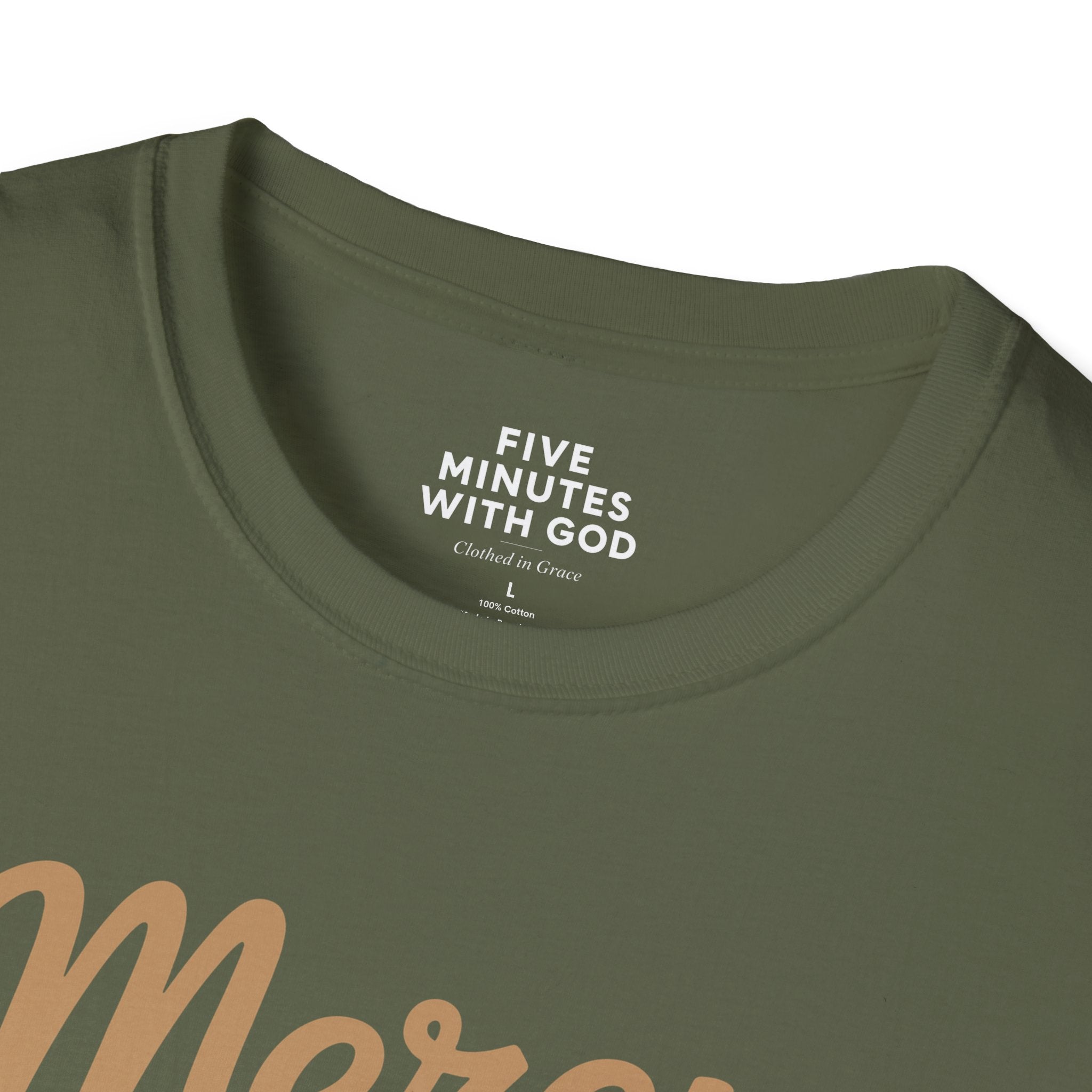 Mercy Is My Morning Coffee T-shirt