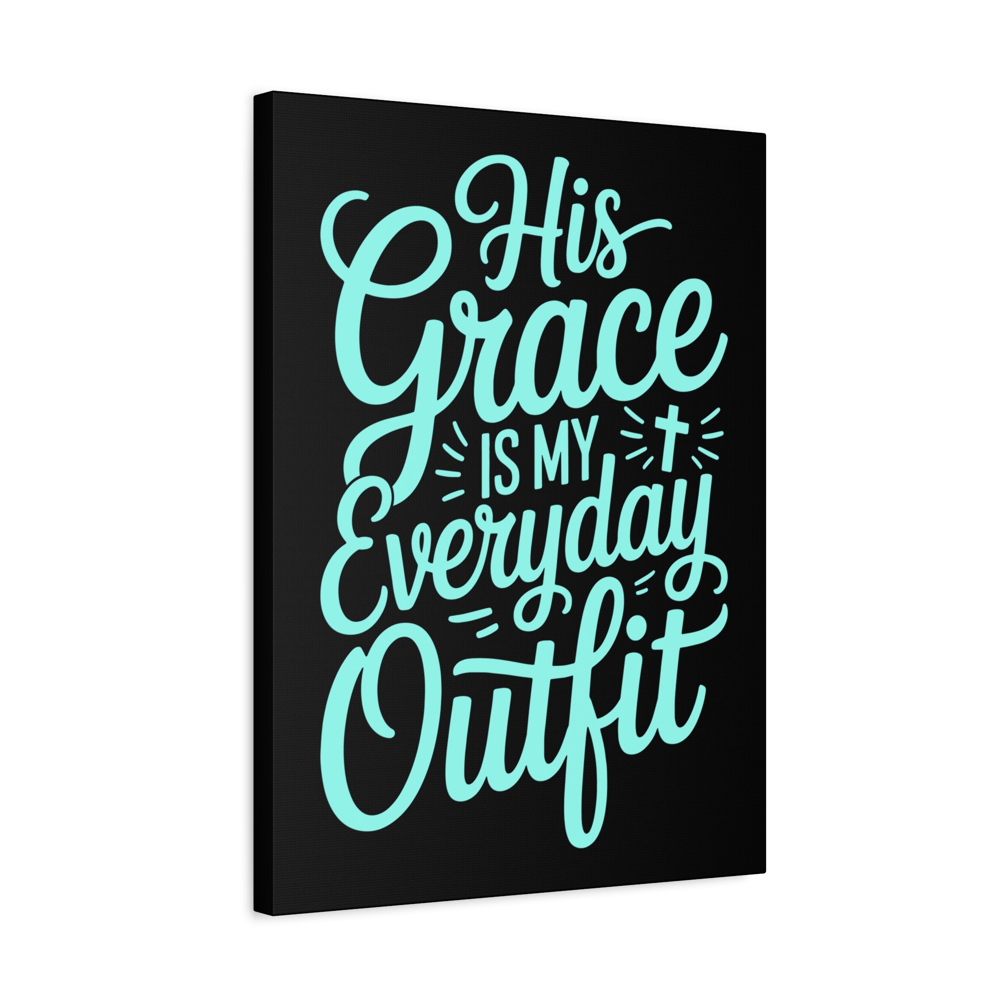 Inspirational Wall Art Canvas, Faith Decor, Religious Home Decor, Meaningful Gift, Everyday Motivation