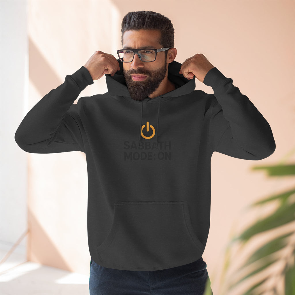 Sabbath Mode Fleece Hoodie | Faith Apparel, Religious Gift, Comfortable Hoodie, Cozy Wear, Spiritual Fashion