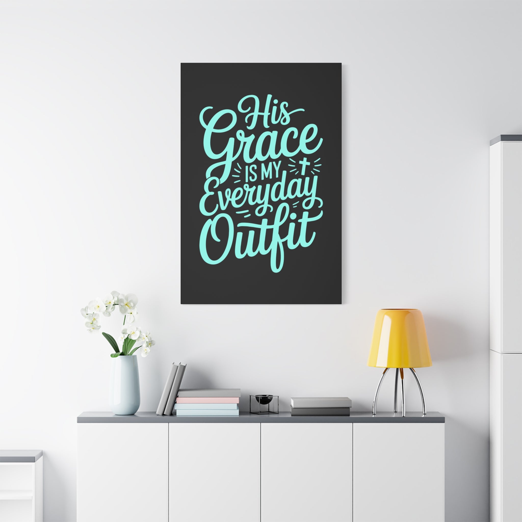 Inspirational Wall Art Canvas, Faith Decor, Religious Home Decor, Meaningful Gift, Everyday Motivation