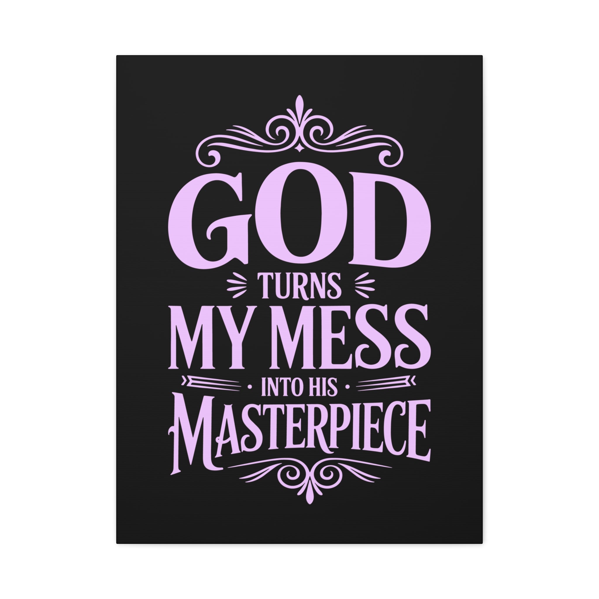 Inspirational Canvas Wall Art, Home Decor, Christian Gift, Motivational Wall Art, Faith-Based Decoration, Room Aesthetic, Gift for Her
