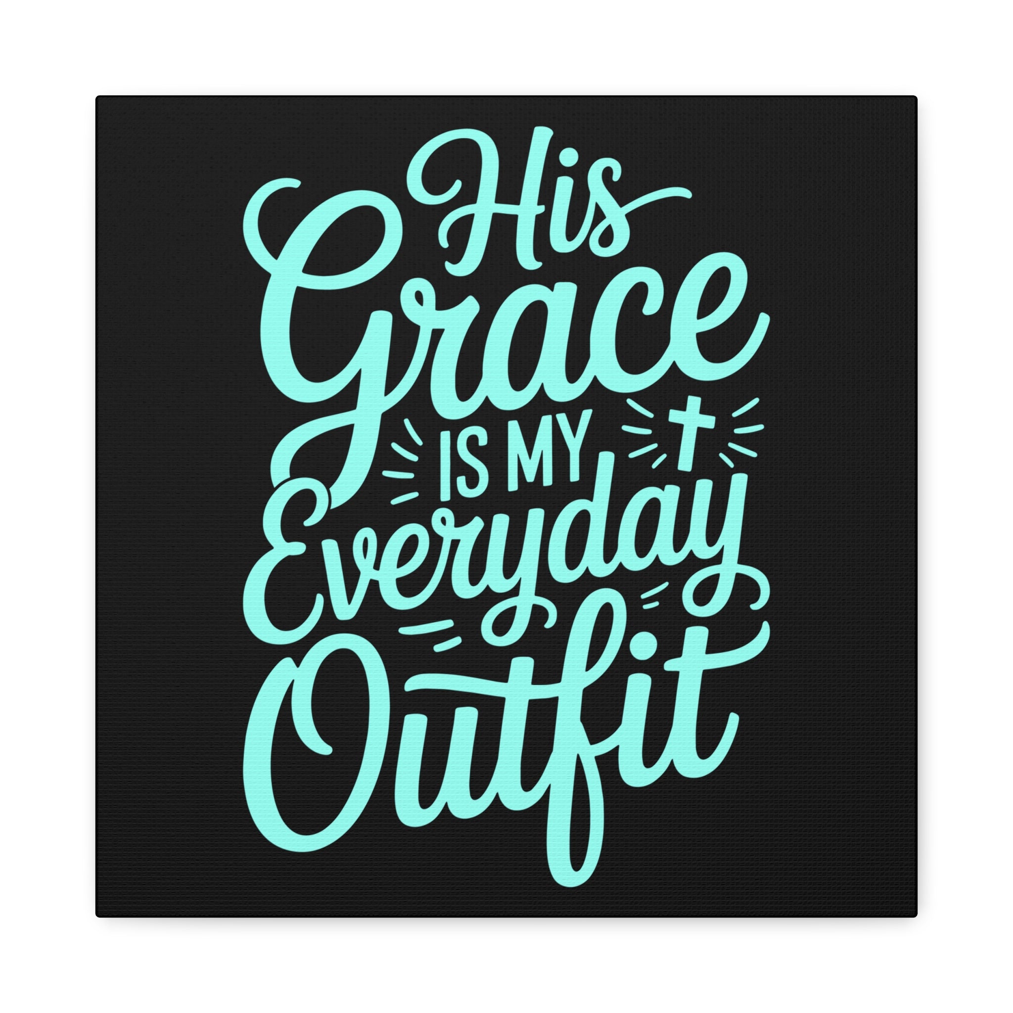 Inspirational Wall Art Canvas, Faith Decor, Religious Home Decor, Meaningful Gift, Everyday Motivation