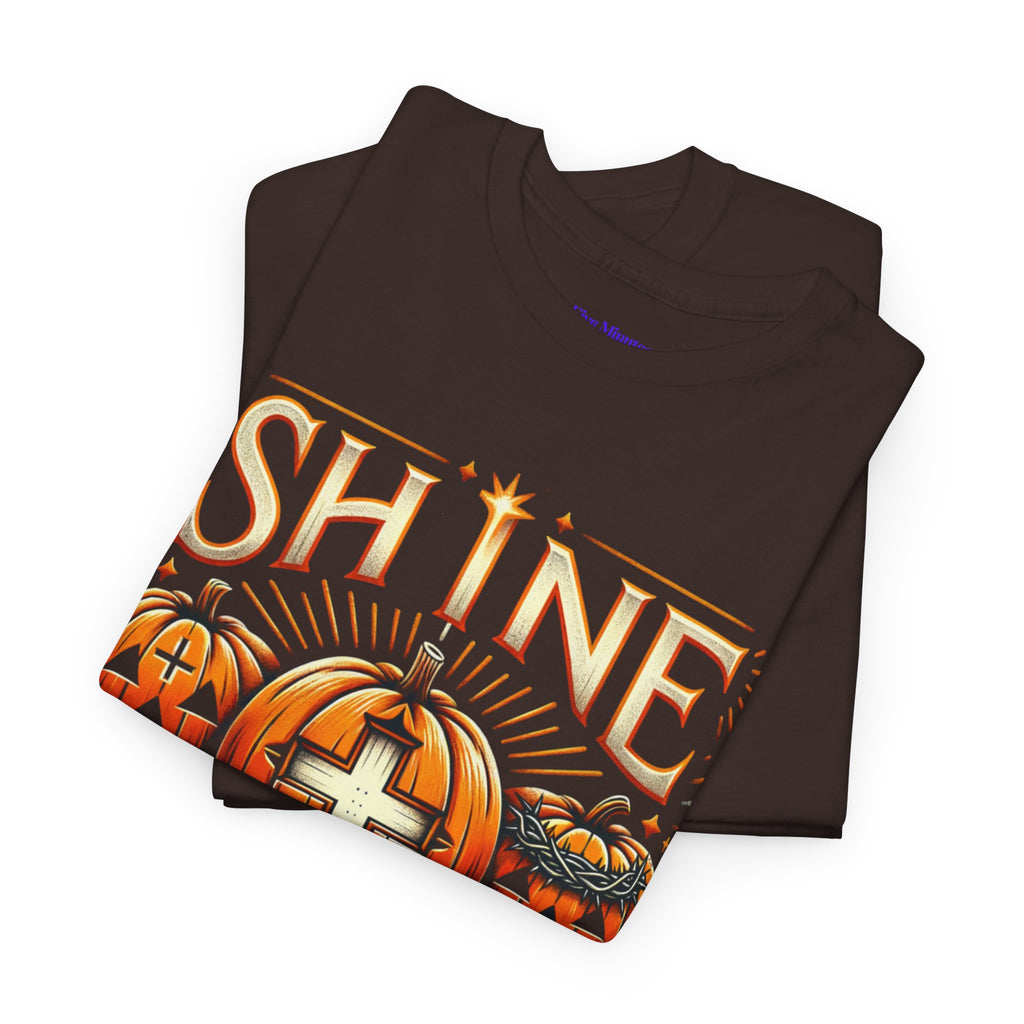 Halloween Jesus Graphic Tee | Unisex Cotton T-Shirt, Spooky Season Apparel, Faith-Based Shirt, Autumn Fashion, Christian Gift