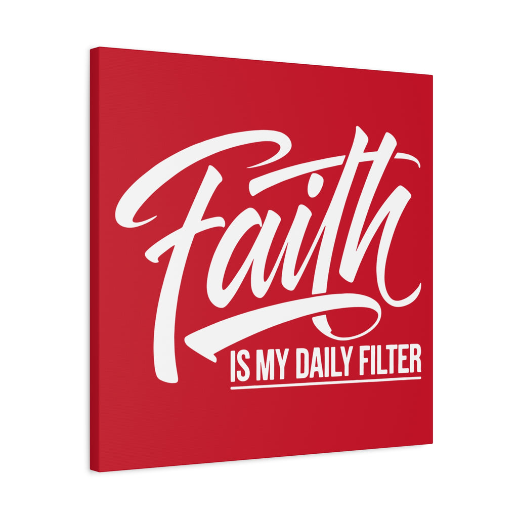 Copy of Inspirational Canvas Wall Art, Faith Quote Decor, Motivational Home Decor, Gray Wall Hanging, Gift for Faith Lovers