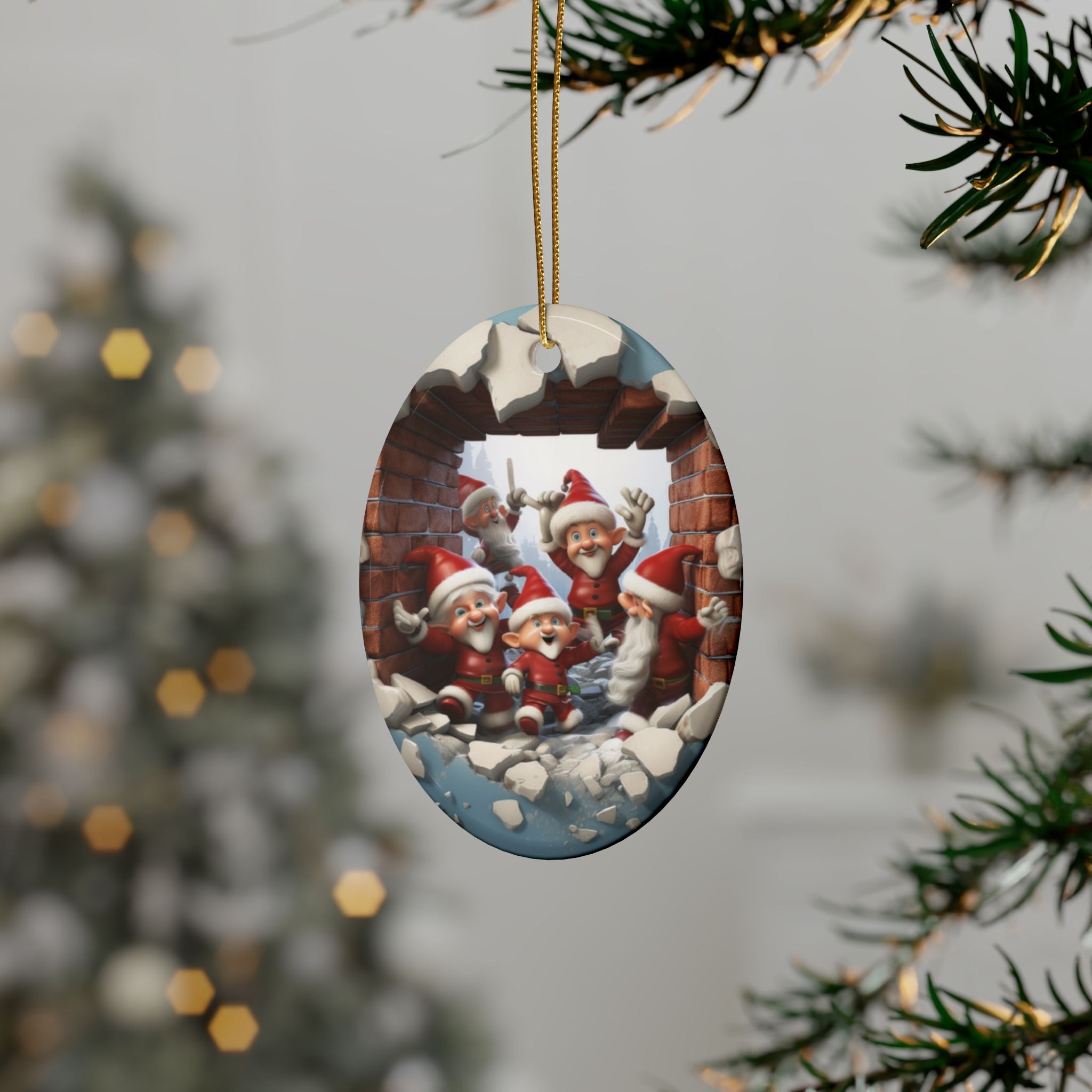 Holiday Ceramic Ornaments - Star Shaped Christmas Decor, Festive Tree Decorations, Unique Gift Ideas, Home and Holiday Decorations, [...]