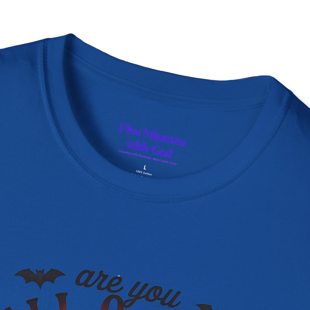 Fall-O-Ween Jesus Unisex T-Shirt, Halloween Tee, Christian Apparel, Fall Shirt, Pumpkin T-Shirt, Autumn Clothing