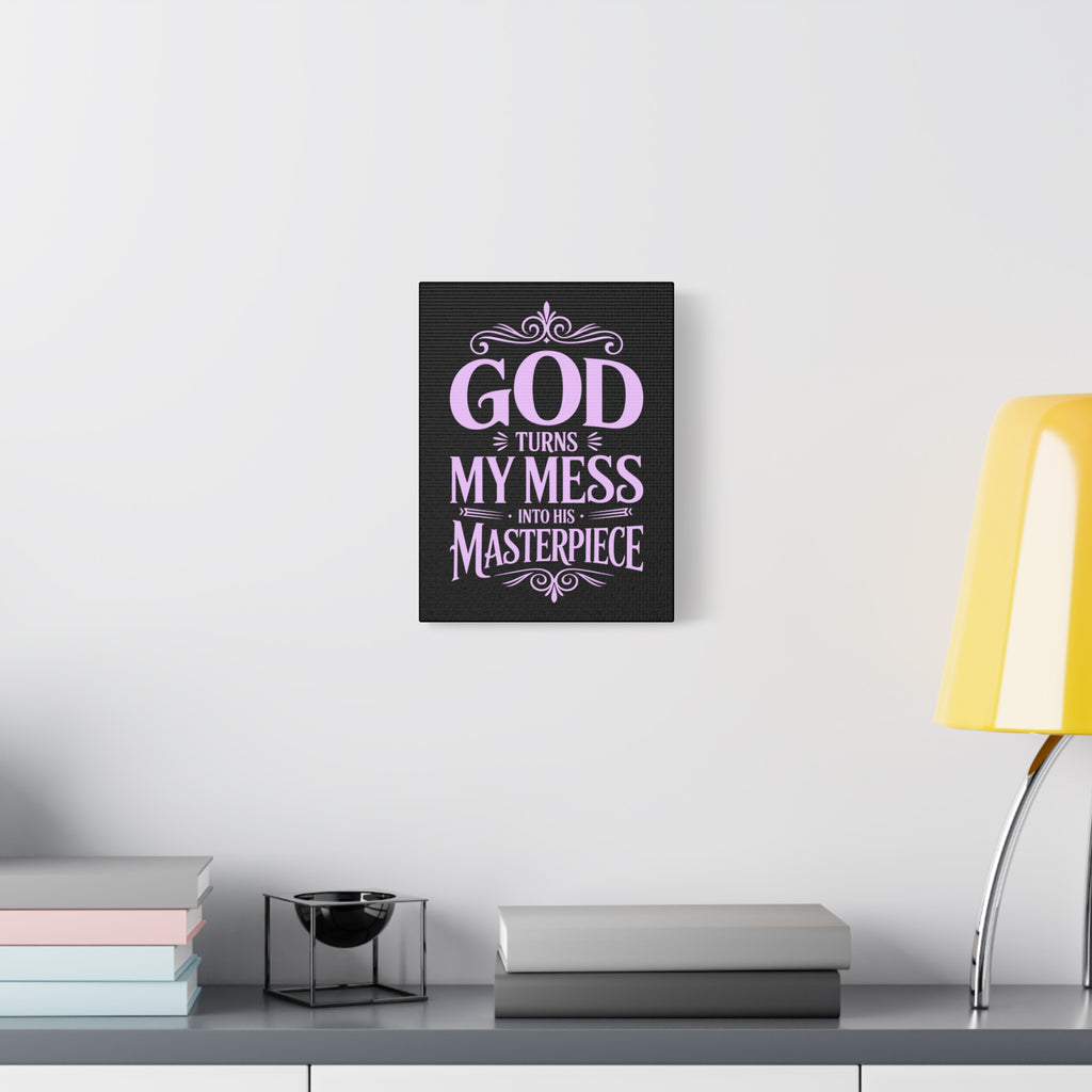 Inspirational Canvas Wall Art, Home Decor, Christian Gift, Motivational Wall Art, Faith-Based Decoration, Room Aesthetic, Gift for Her