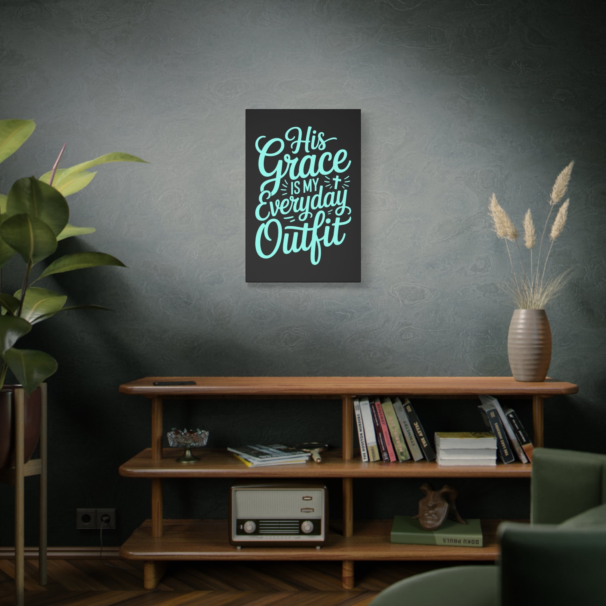 Inspirational Wall Art Canvas, Faith Decor, Religious Home Decor, Meaningful Gift, Everyday Motivation