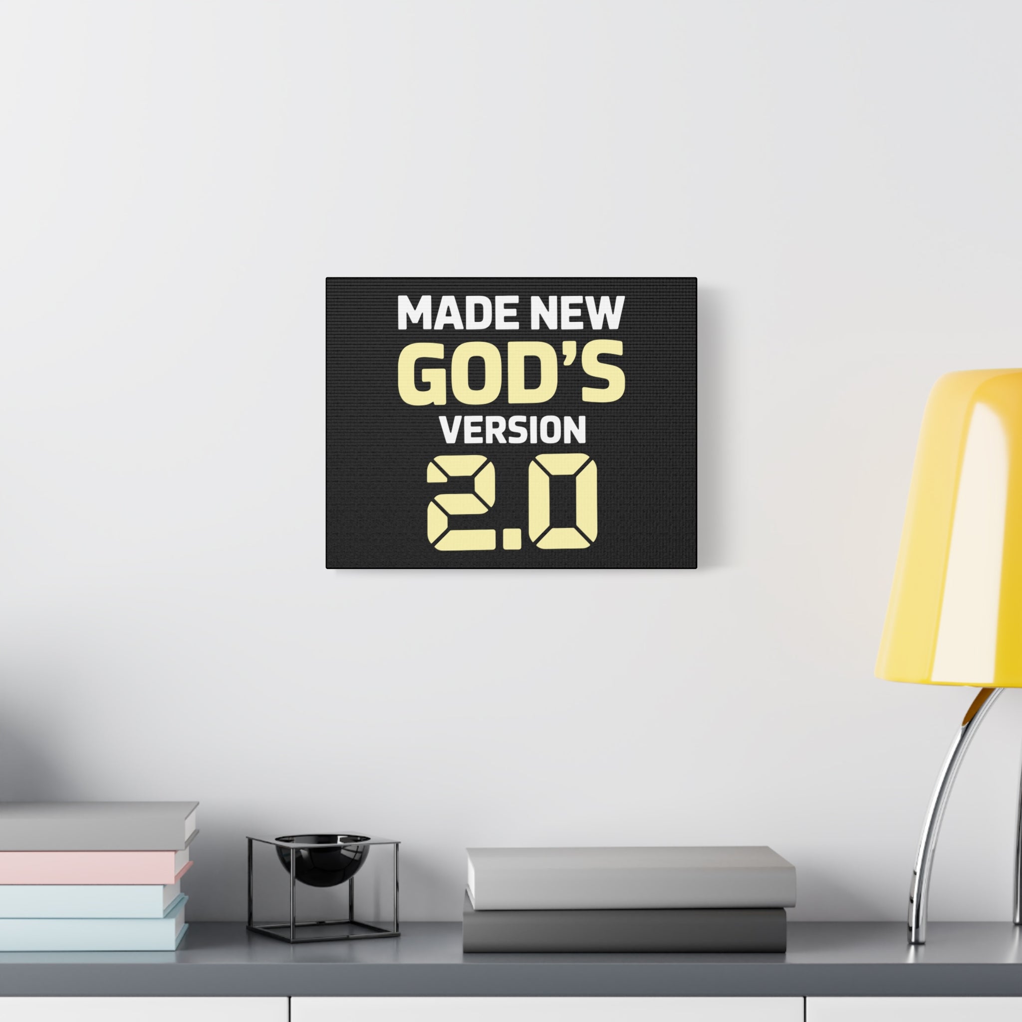 Inspirational Wall Art Canvas, Faith Decor, Home Decoration, Uplifting Gift, Christian Home, Motivational Room