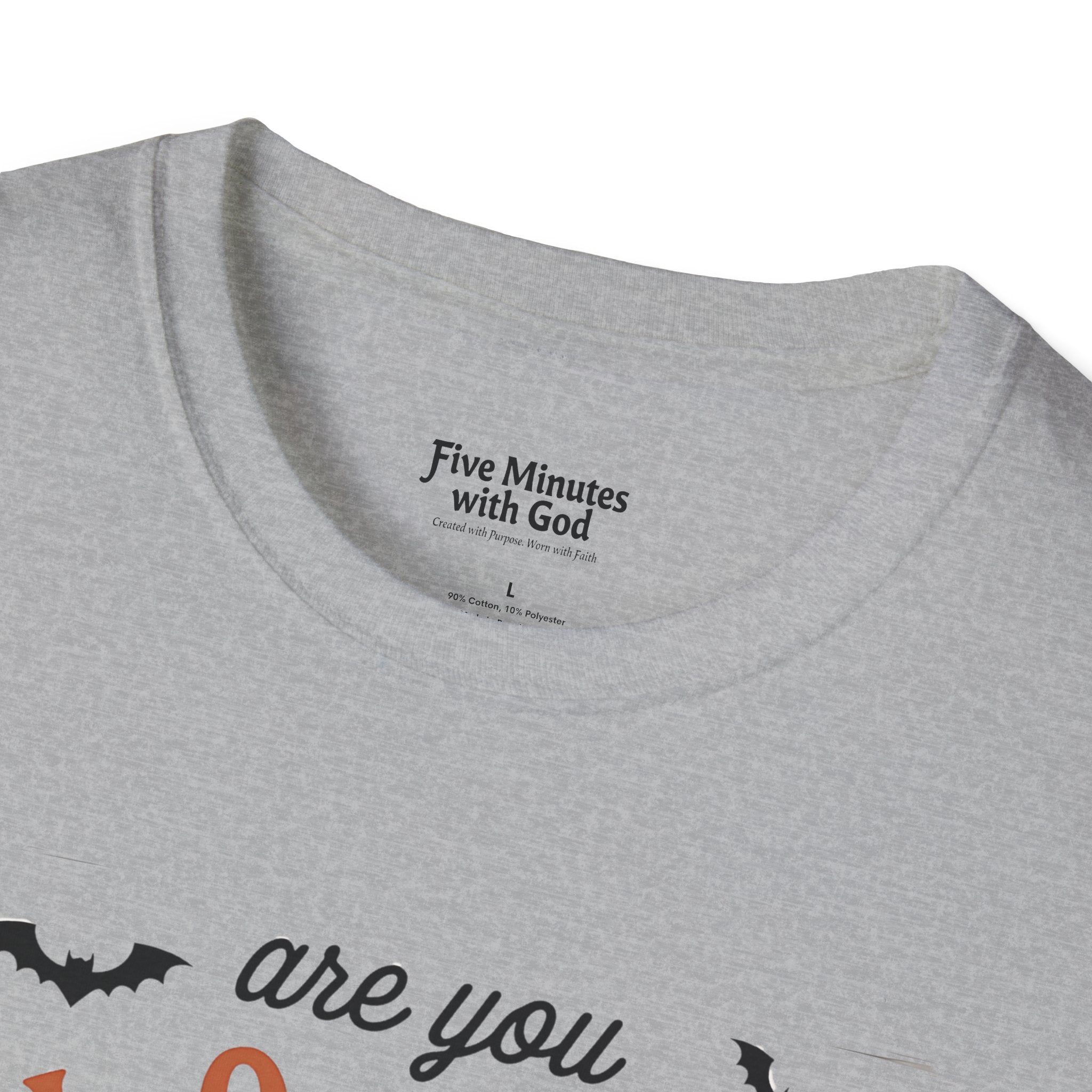 Fall-Themed T-Shirt: Are You Fall-O-Ween Jesus? Halloween Tee, Unisex Shirt, Autumn Apparel, Faith-Based Gift, Seasonal Wear