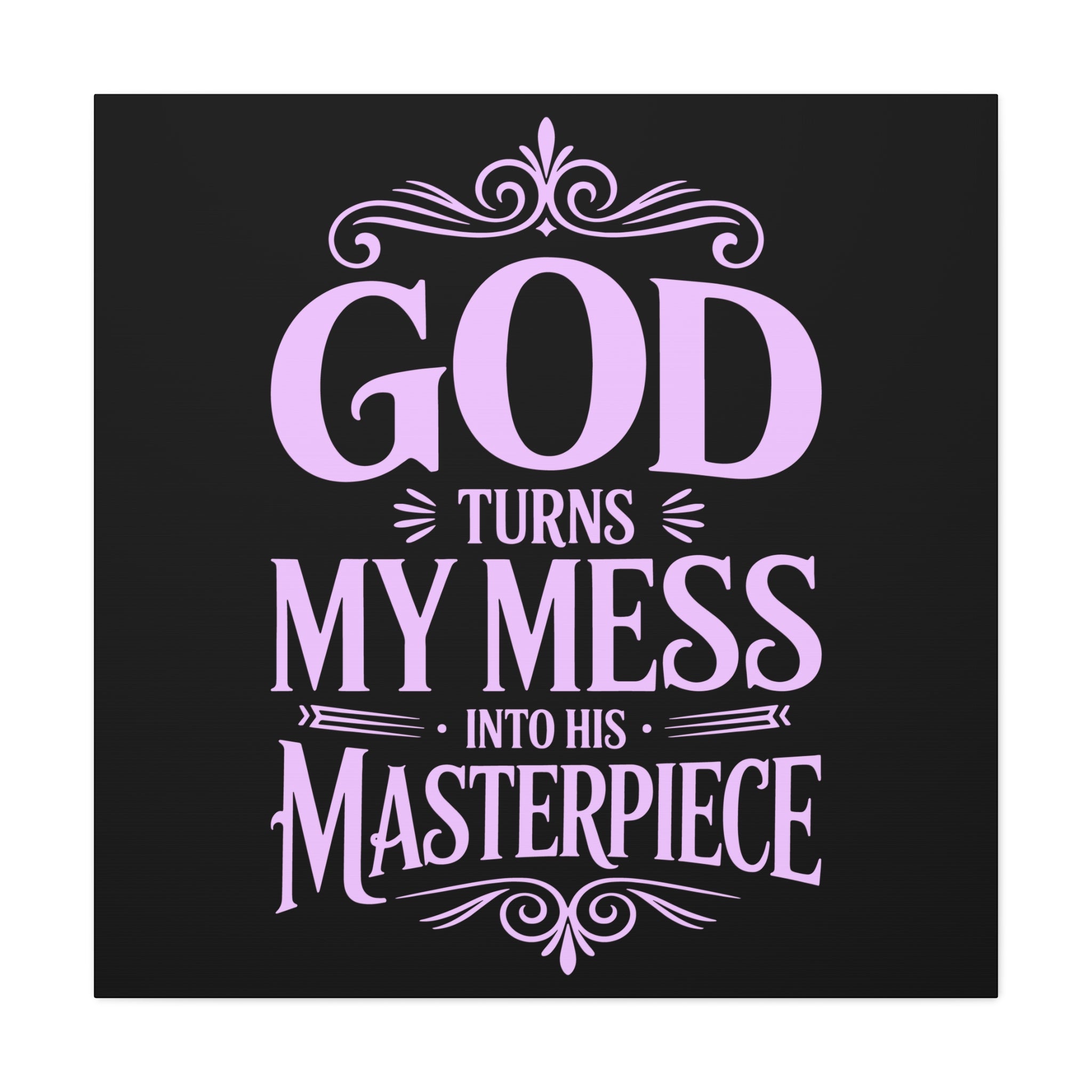 Inspirational Canvas Wall Art, Home Decor, Christian Gift, Motivational Wall Art, Faith-Based Decoration, Room Aesthetic, Gift for Her
