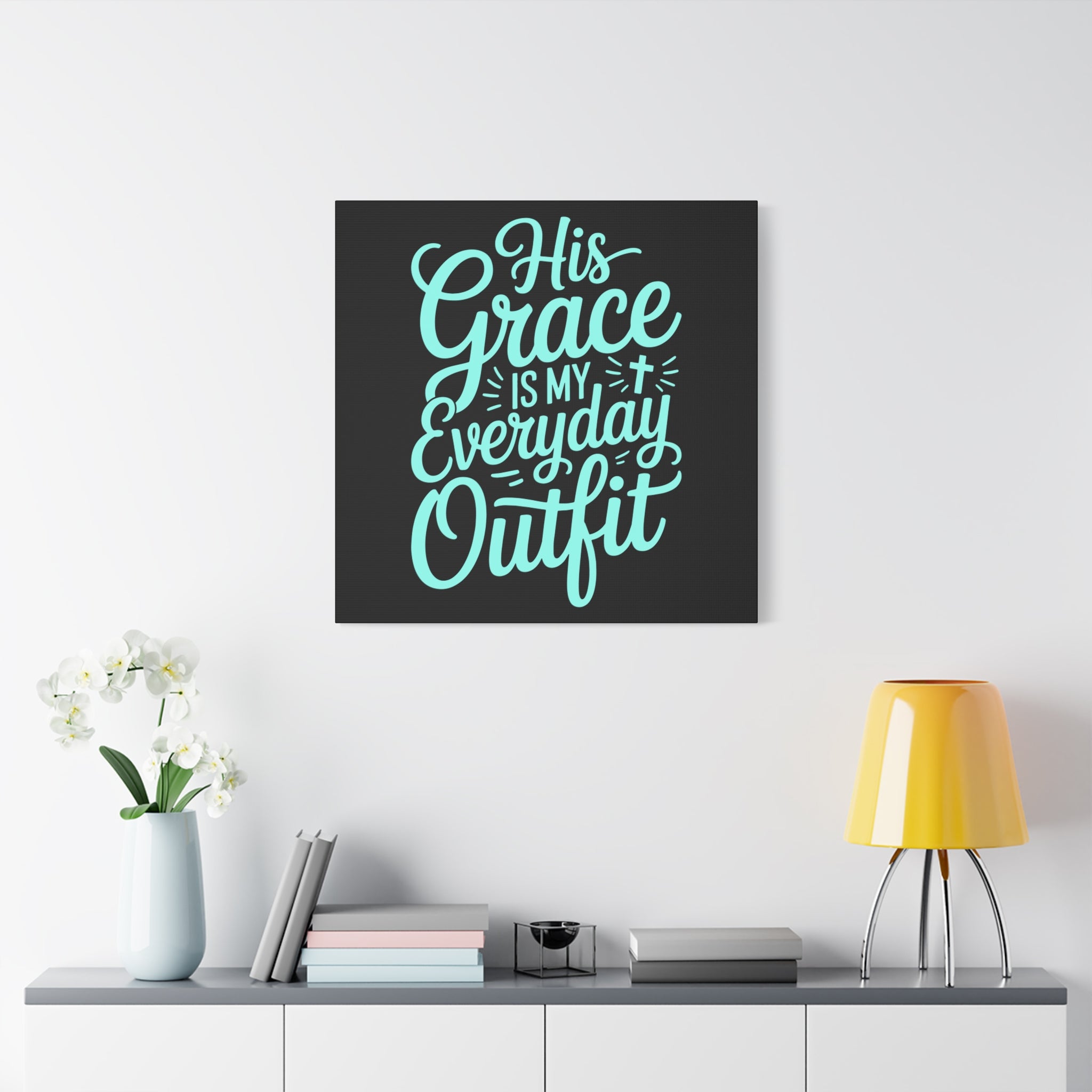 Inspirational Wall Art Canvas, Faith Decor, Religious Home Decor, Meaningful Gift, Everyday Motivation