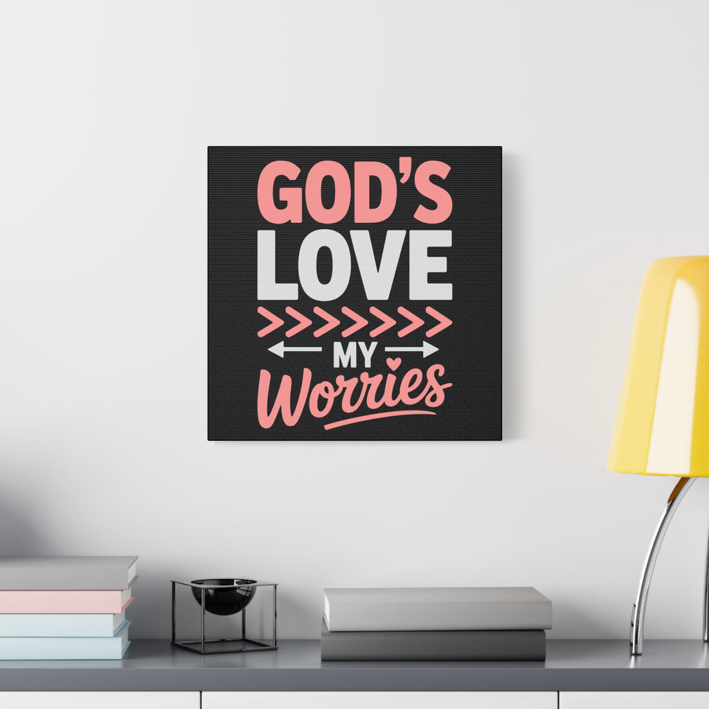 Inspirational Canvas Wall Art, Home Decor, Christian Gift, Motivational Wall Art, Stress Relief Decor, Housewarming Gift