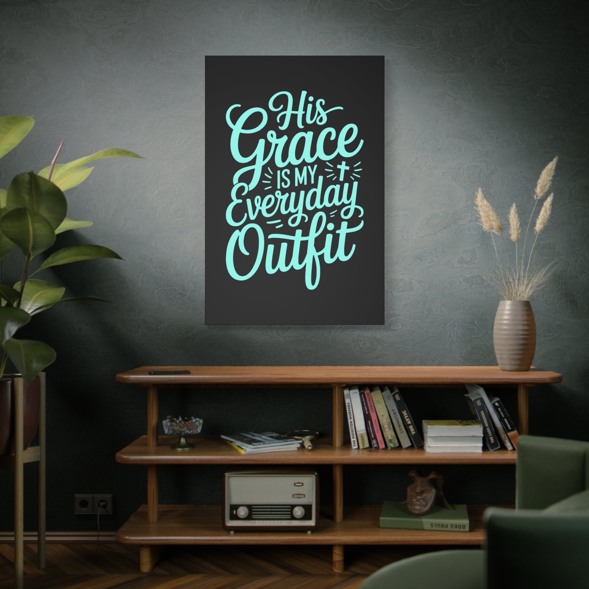 Inspirational Wall Art Canvas, Faith Decor, Religious Home Decor, Meaningful Gift, Everyday Motivation