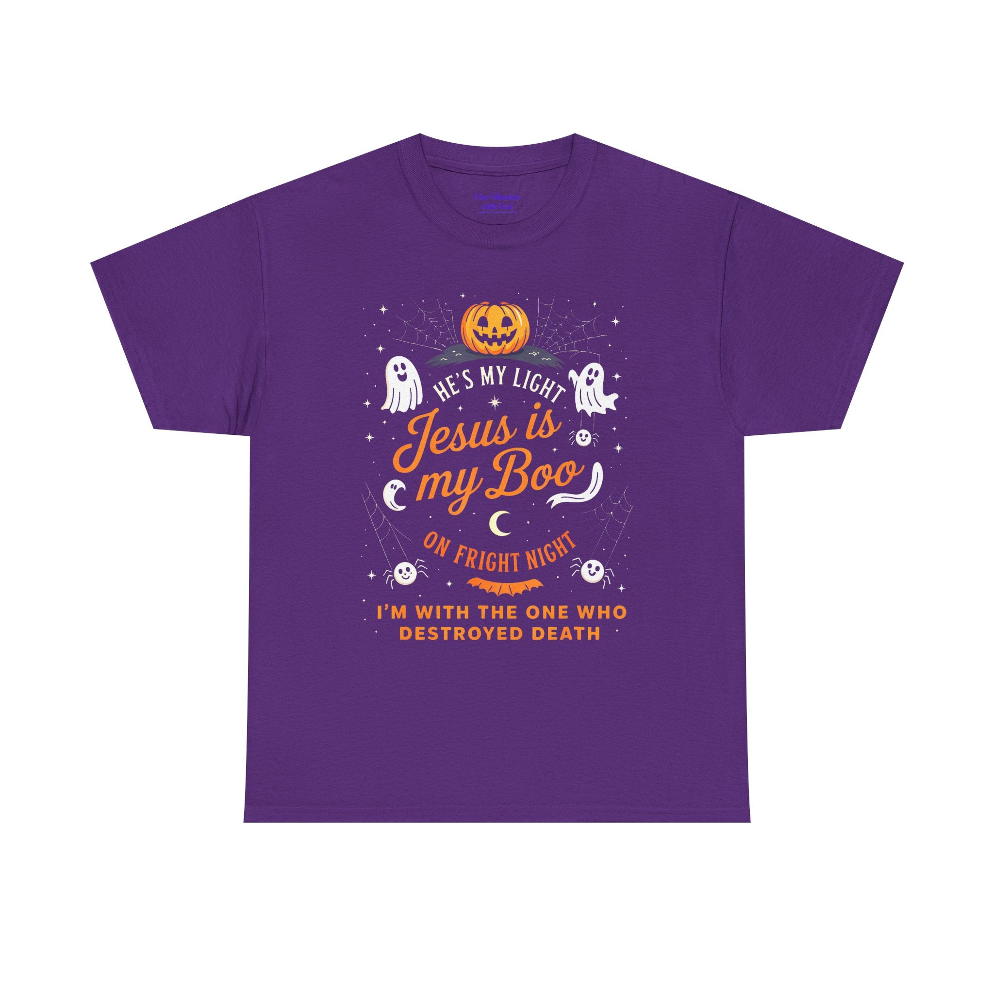 Halloween Faith Tee - Jesus is My Boo, Unisex T-Shirt for Halloween, Christian Halloween Shirt, Gift for Christian Friends, Spooky [...]