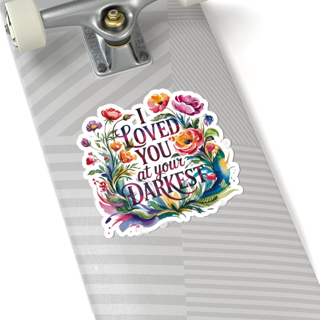 Floral Stickers - Inspirational Decor for Laptops and Journals