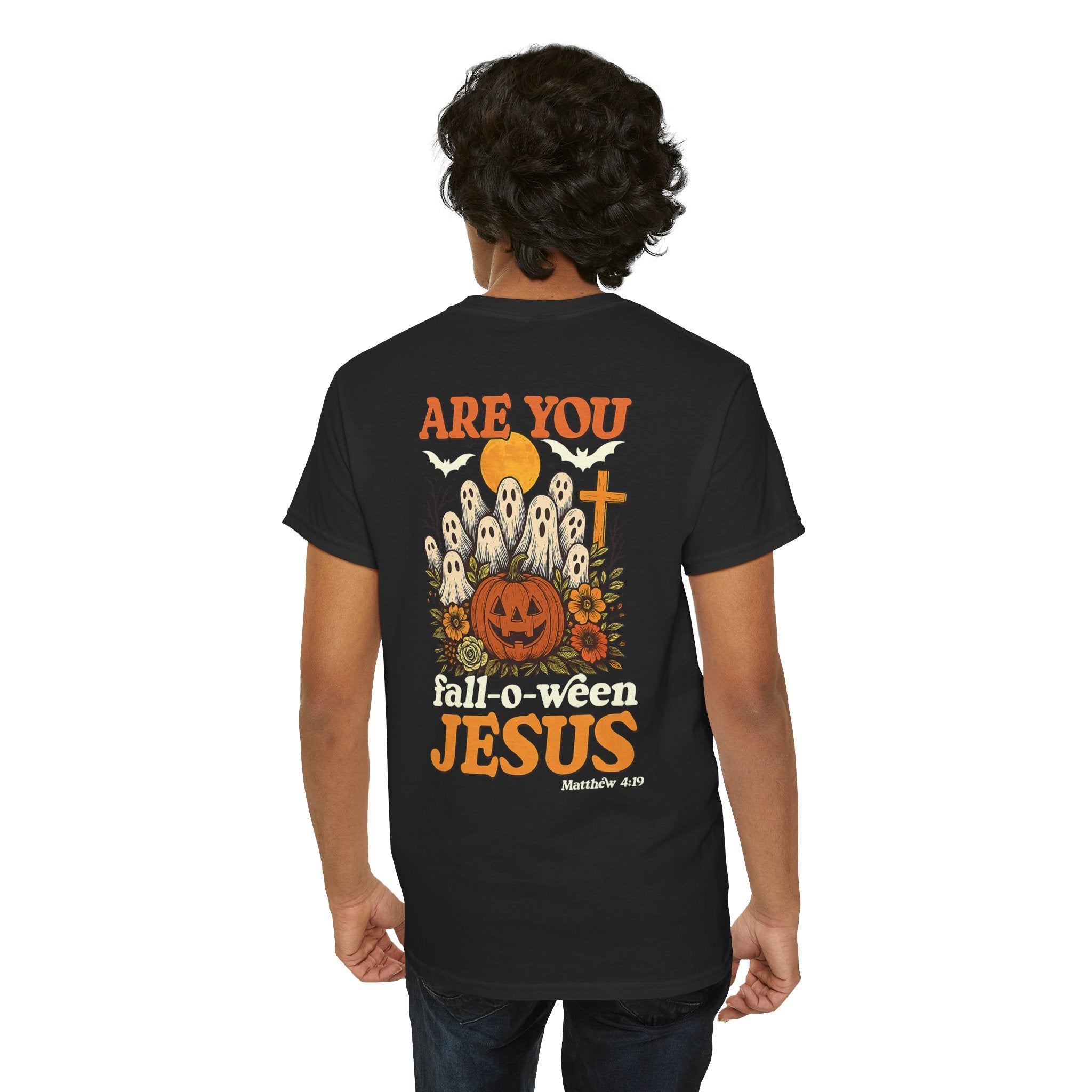 Halloween Faith Tee - Jesus is My Boo, Unisex T-Shirt for Halloween, Christian Halloween Shirt, Gift for Christian Friends, Spooky [...]