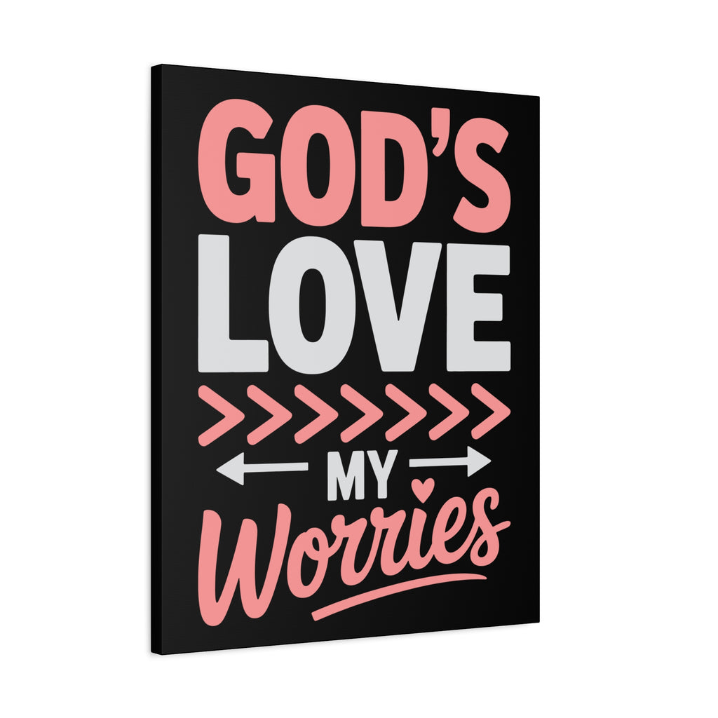 Inspirational Canvas Wall Art, Home Decor, Christian Gift, Motivational Wall Art, Stress Relief Decor, Housewarming Gift