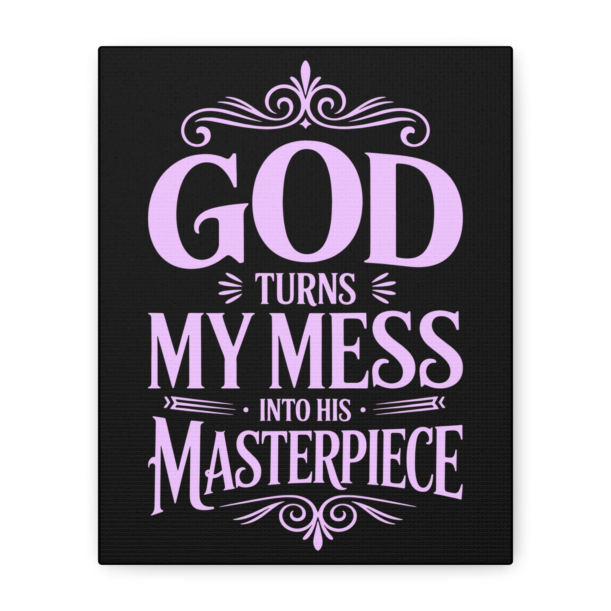 Inspirational Canvas Wall Art, Home Decor, Christian Gift, Motivational Wall Art, Faith-Based Decoration, Room Aesthetic, Gift for Her