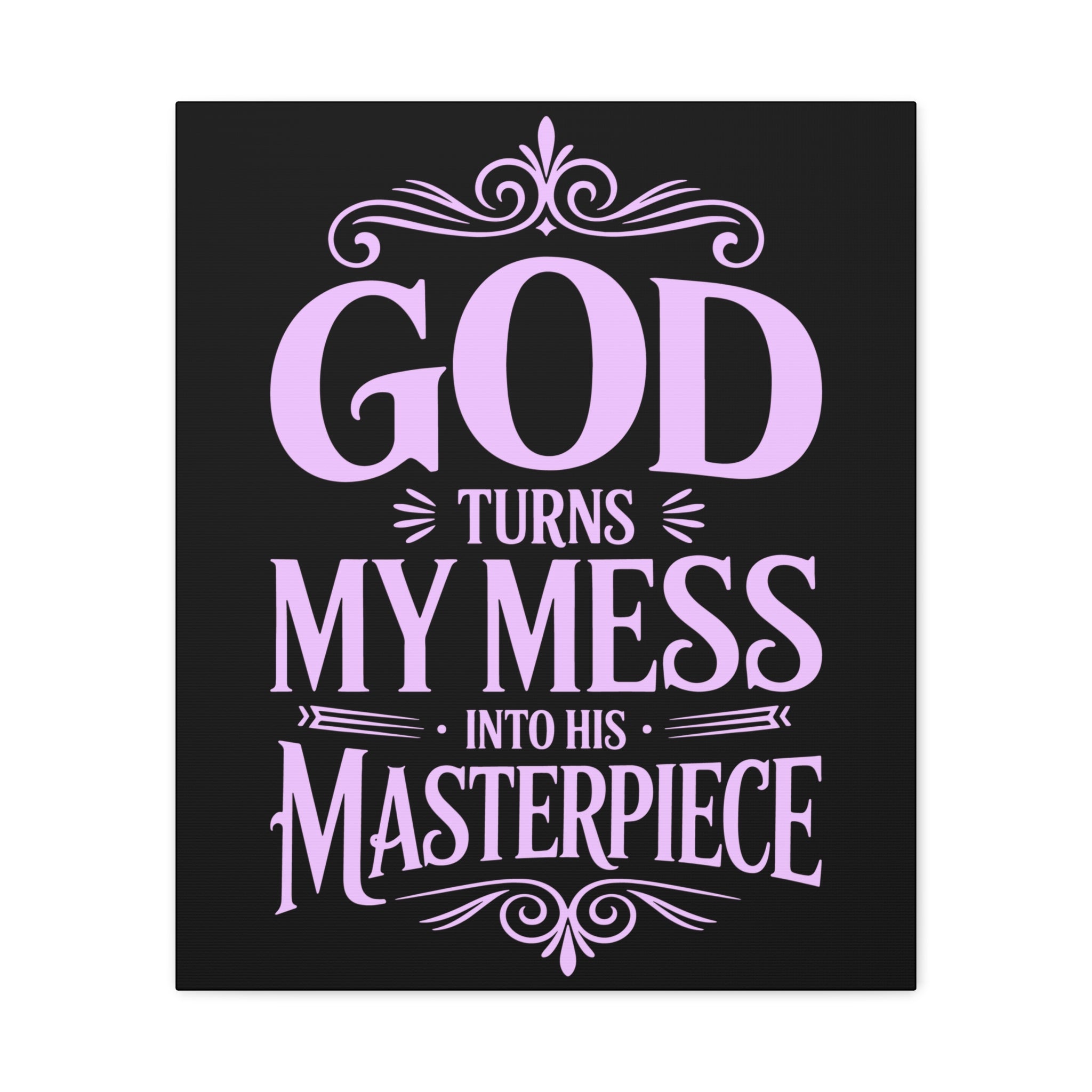Inspirational Canvas Wall Art, Home Decor, Christian Gift, Motivational Wall Art, Faith-Based Decoration, Room Aesthetic, Gift for Her