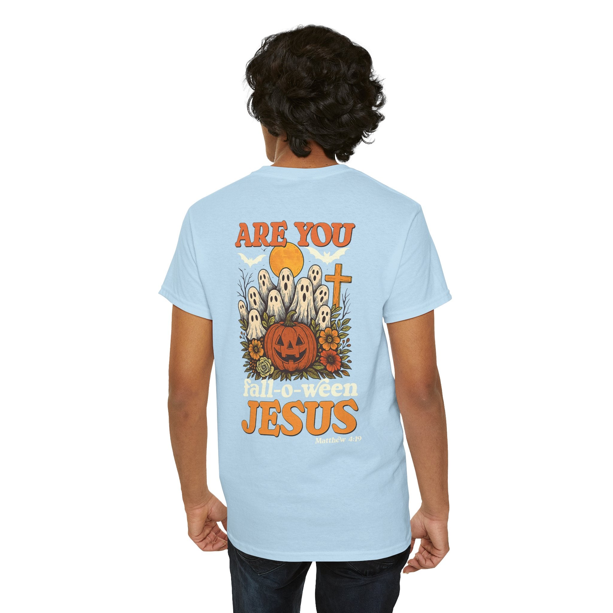 Halloween Faith Tee - Jesus is My Boo, Unisex T-Shirt for Halloween, Christian Halloween Shirt, Gift for Christian Friends, Spooky [...]
