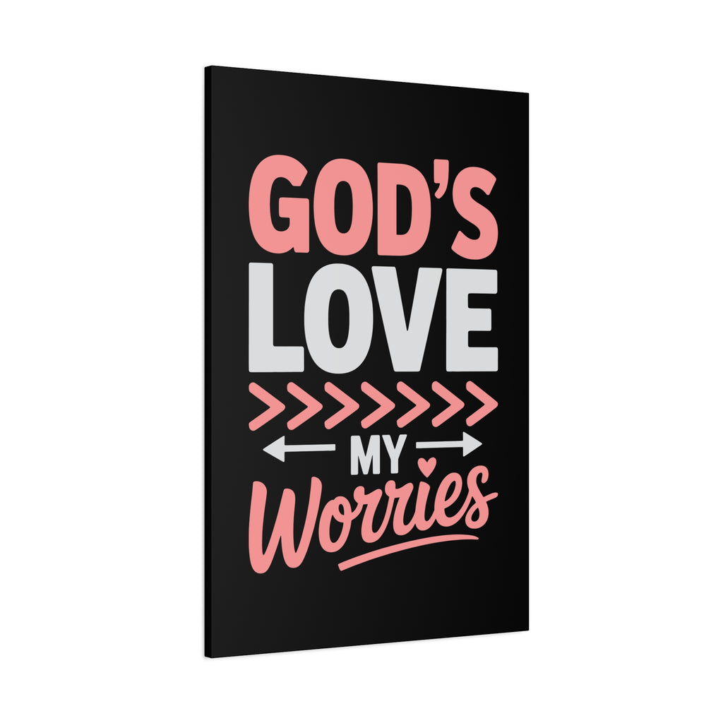 Inspirational Canvas Wall Art, Home Decor, Christian Gift, Motivational Wall Art, Stress Relief Decor, Housewarming Gift