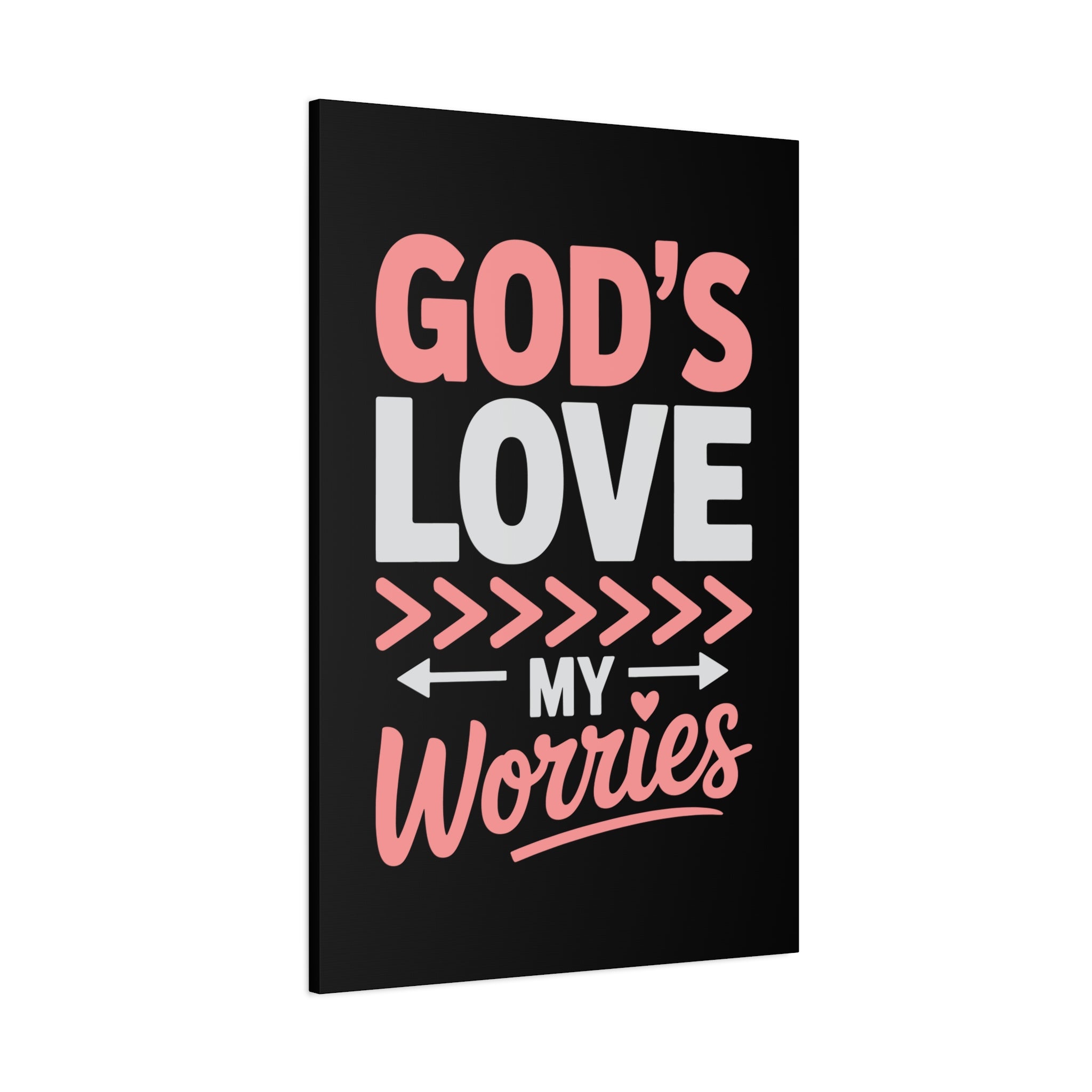 Inspirational Canvas Wall Art, Home Decor, Christian Gift, Motivational Wall Art, Stress Relief Decor, Housewarming Gift