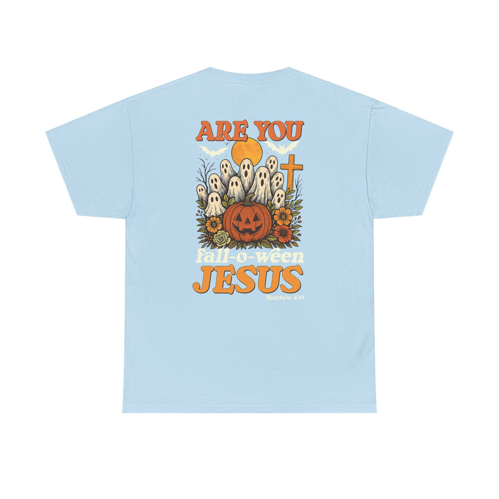 Halloween Faith Tee - Jesus is My Boo, Unisex T-Shirt for Halloween, Christian Halloween Shirt, Gift for Christian Friends, Spooky [...]