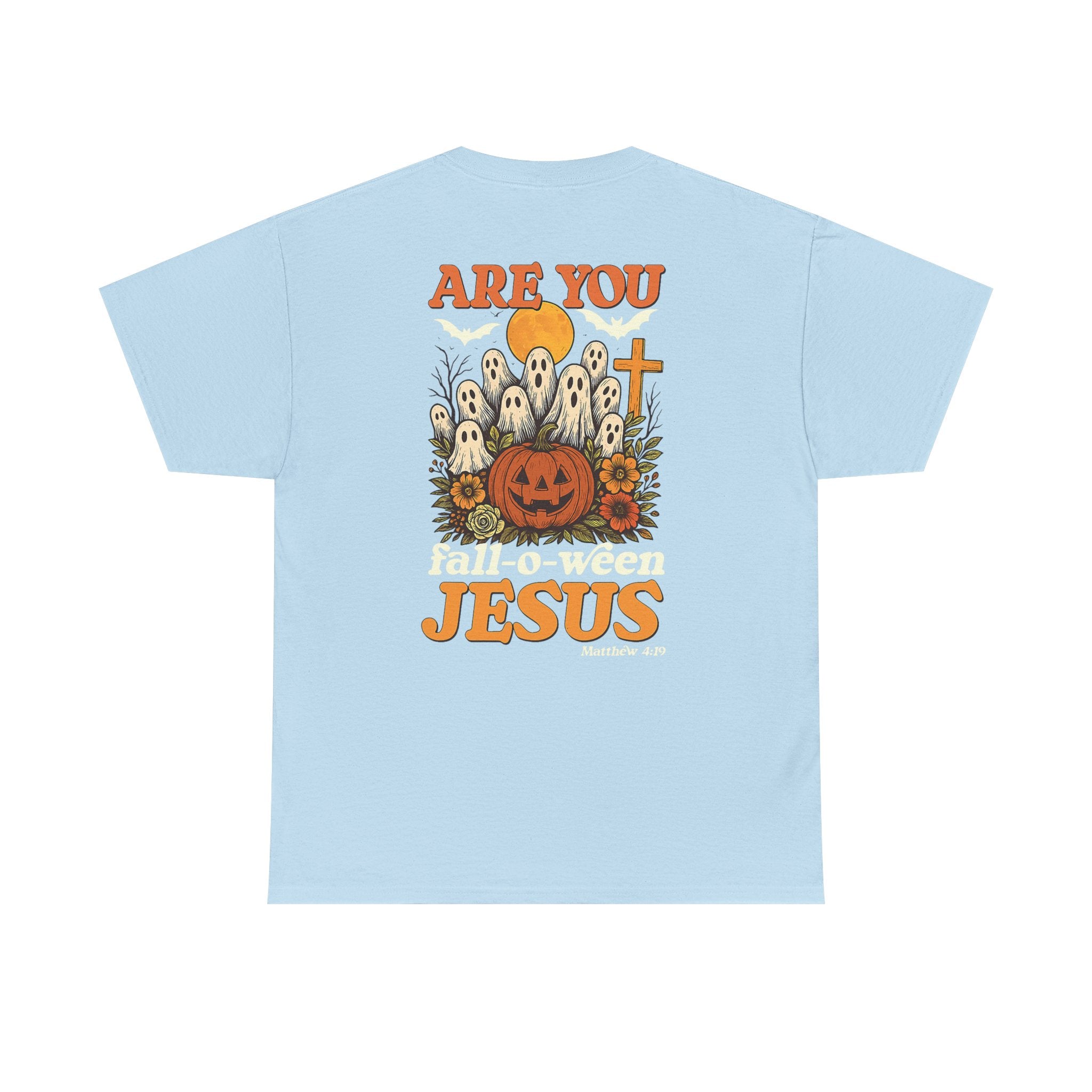 Halloween Faith Tee - Jesus is My Boo, Unisex T-Shirt for Halloween, Christian Halloween Shirt, Gift for Christian Friends, Spooky [...]