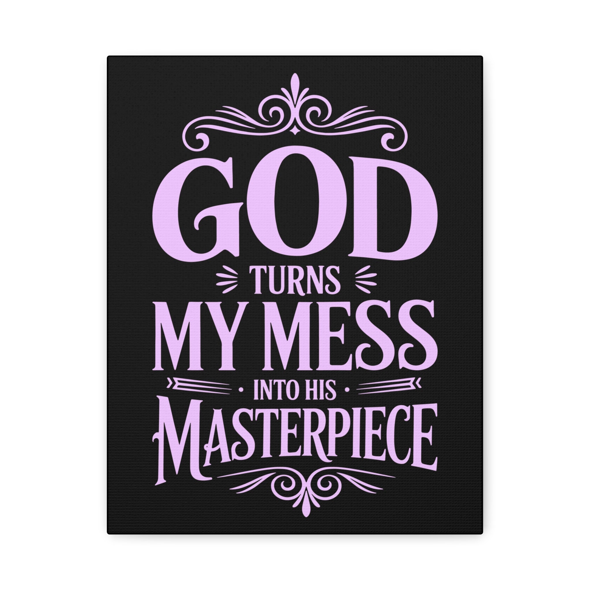 Inspirational Canvas Wall Art, Home Decor, Christian Gift, Motivational Wall Art, Faith-Based Decoration, Room Aesthetic, Gift for Her