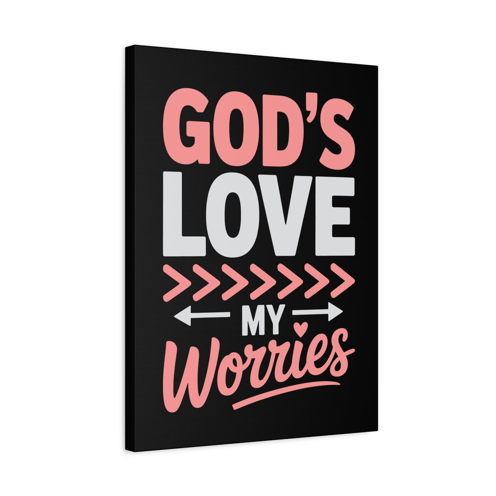 Inspirational Canvas Wall Art, Home Decor, Christian Gift, Motivational Wall Art, Stress Relief Decor, Housewarming Gift