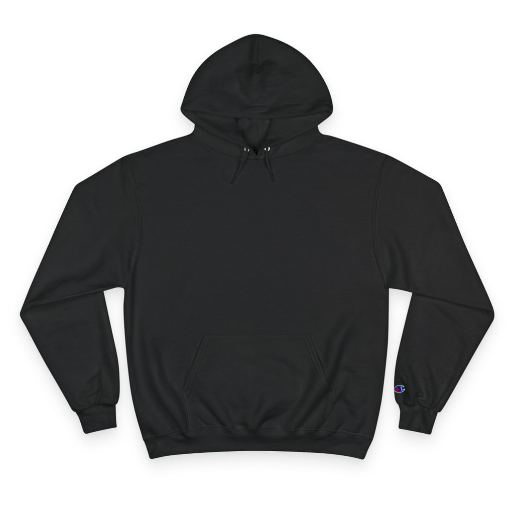 Champion Hoodie with Pumpkin Design - Carved by Faith, Lit by Grace, Cozy Fall Apparel for Halloween, Spiritual Gift, Autumn Fashion