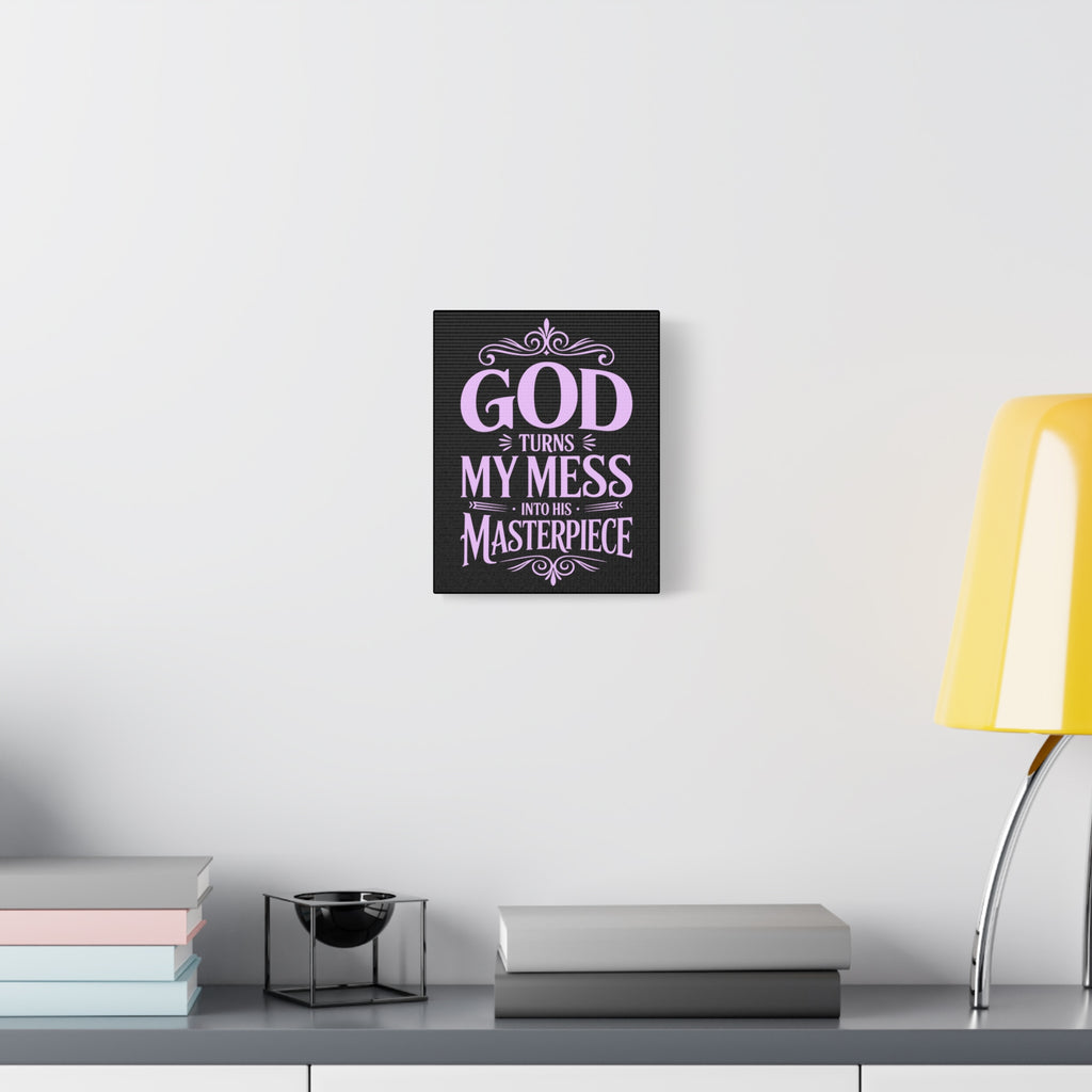 Inspirational Canvas Wall Art, Home Decor, Christian Gift, Motivational Wall Art, Faith-Based Decoration, Room Aesthetic, Gift for Her