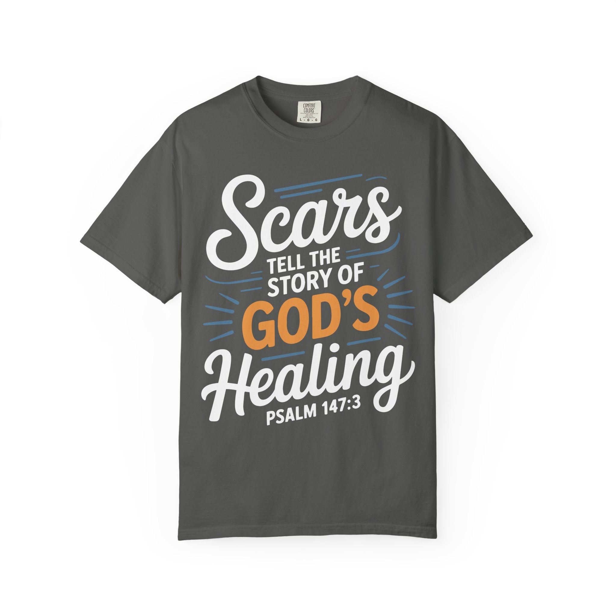 Healing Message Unisex T-Shirt - Scars Tell the Story of God's Healing