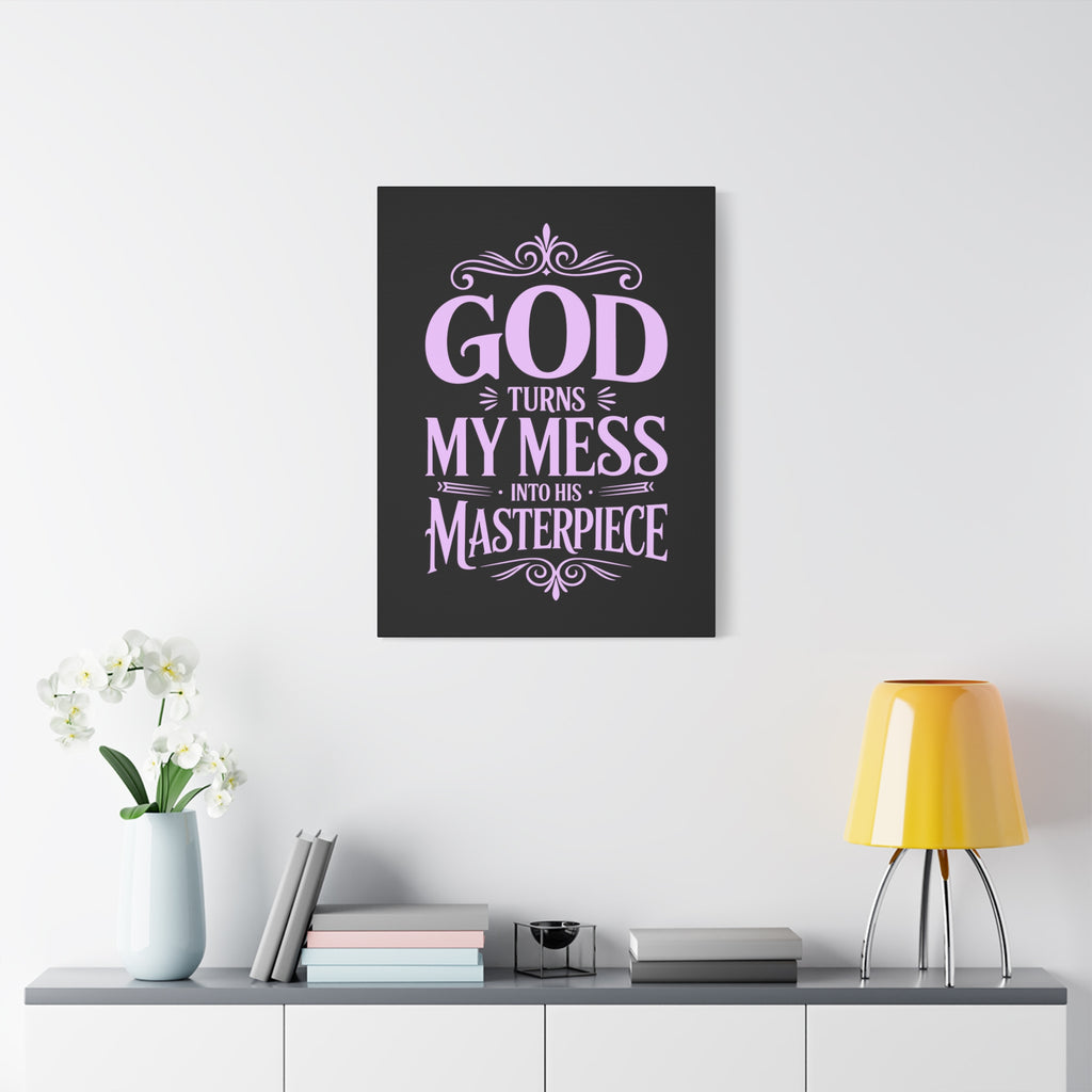 Inspirational Canvas Wall Art, Home Decor, Christian Gift, Motivational Wall Art, Faith-Based Decoration, Room Aesthetic, Gift for Her